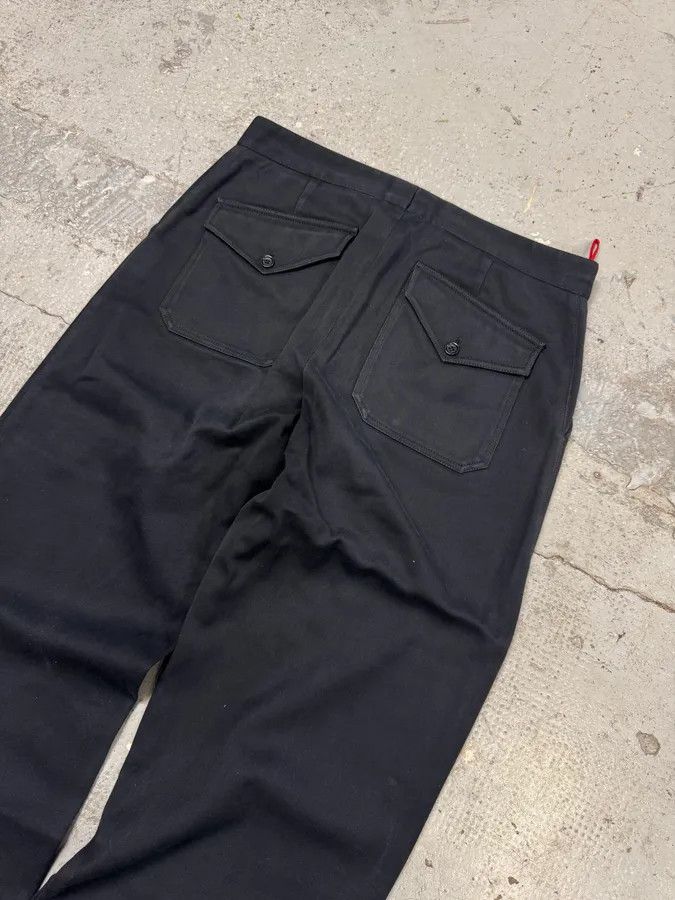 Prada 2000s Prada Black Cotton Pants Size US 32 / EU 48 - 8 Thumbnail