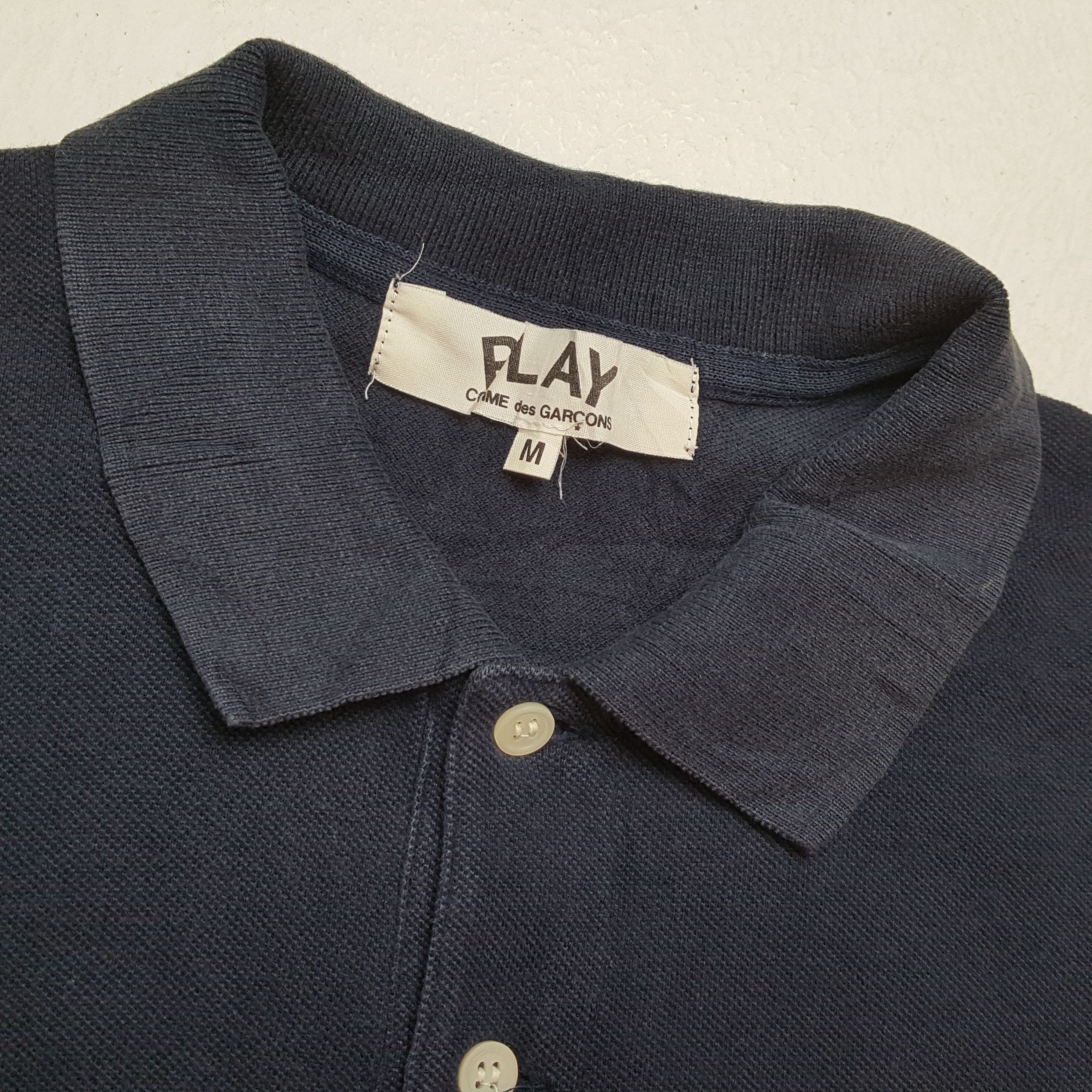 Comme des Garcons PLAY × Japanese Brand × Vintage Vintage COMME des GARÇONS PLAY Japanese Brand Polos Size M / US 6-8 / IT 42-44 - 6 Thumbnail