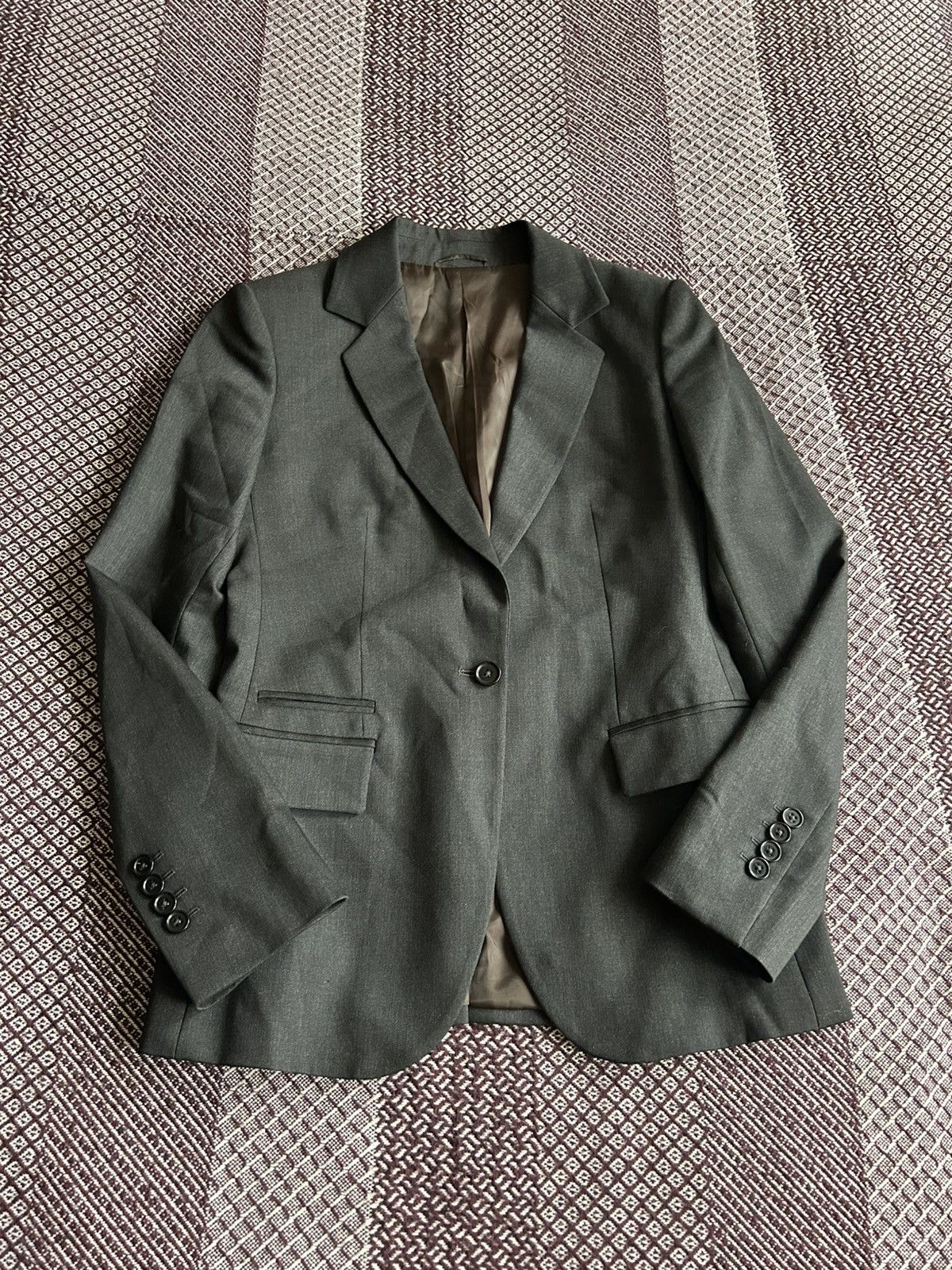 Other Suitsupply Women Blazer Wool&Polyester Solid Style Size 36 Size XS / US 0-2 / IT 36-38 - 4 Thumbnail