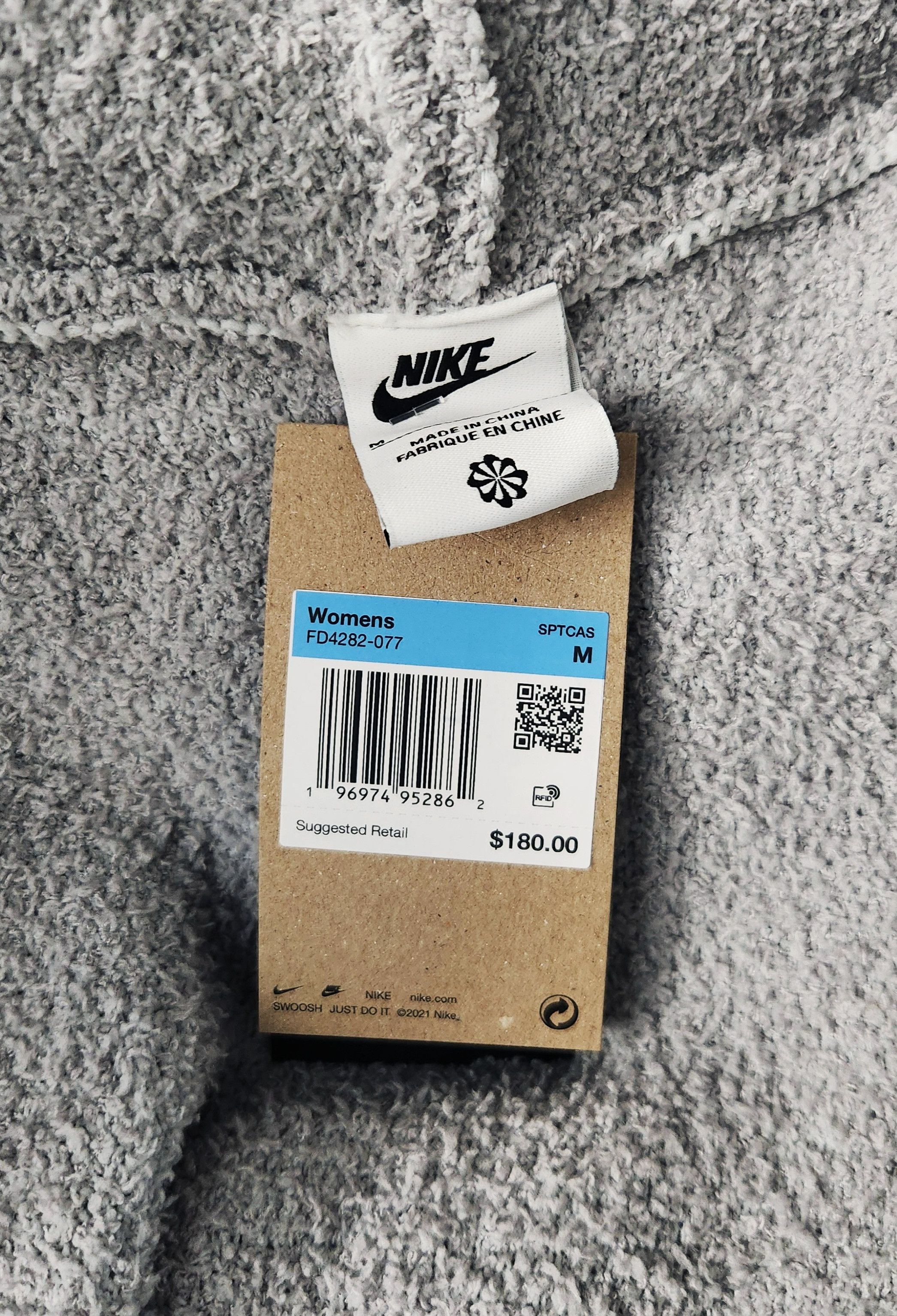 Nike NIKE SPORTSWEAR PHOENIX COZY BOUCLé LOOSE LONG KNIT CARDIGAN Size M / US 6-8 / IT 42-44 - 7 Thumbnail