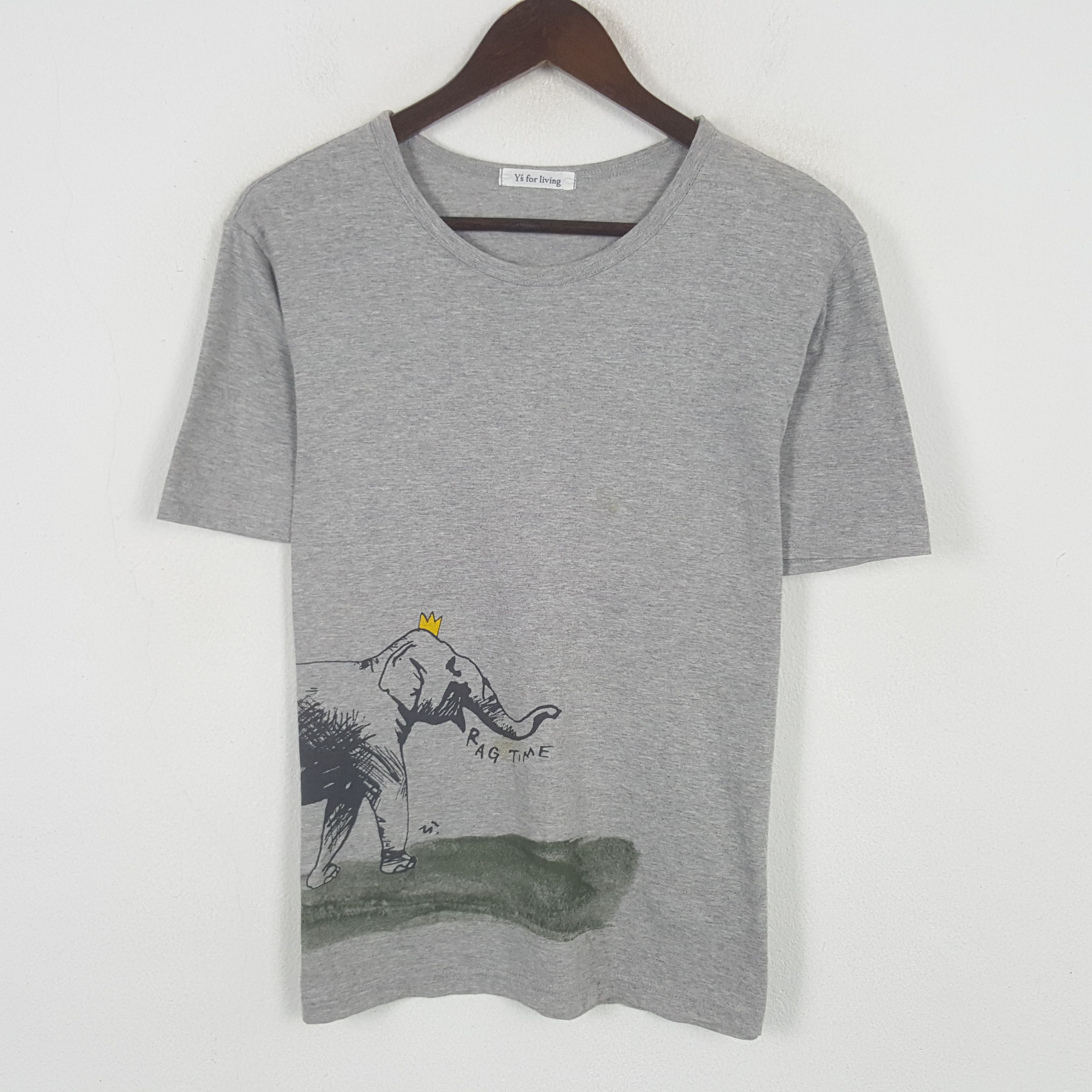 Y's Vintage Y’s for Living by Yohji Yamamoto Rag Time Tshirt Size US M / EU 48-50 / 2 - 1 Thumbnail