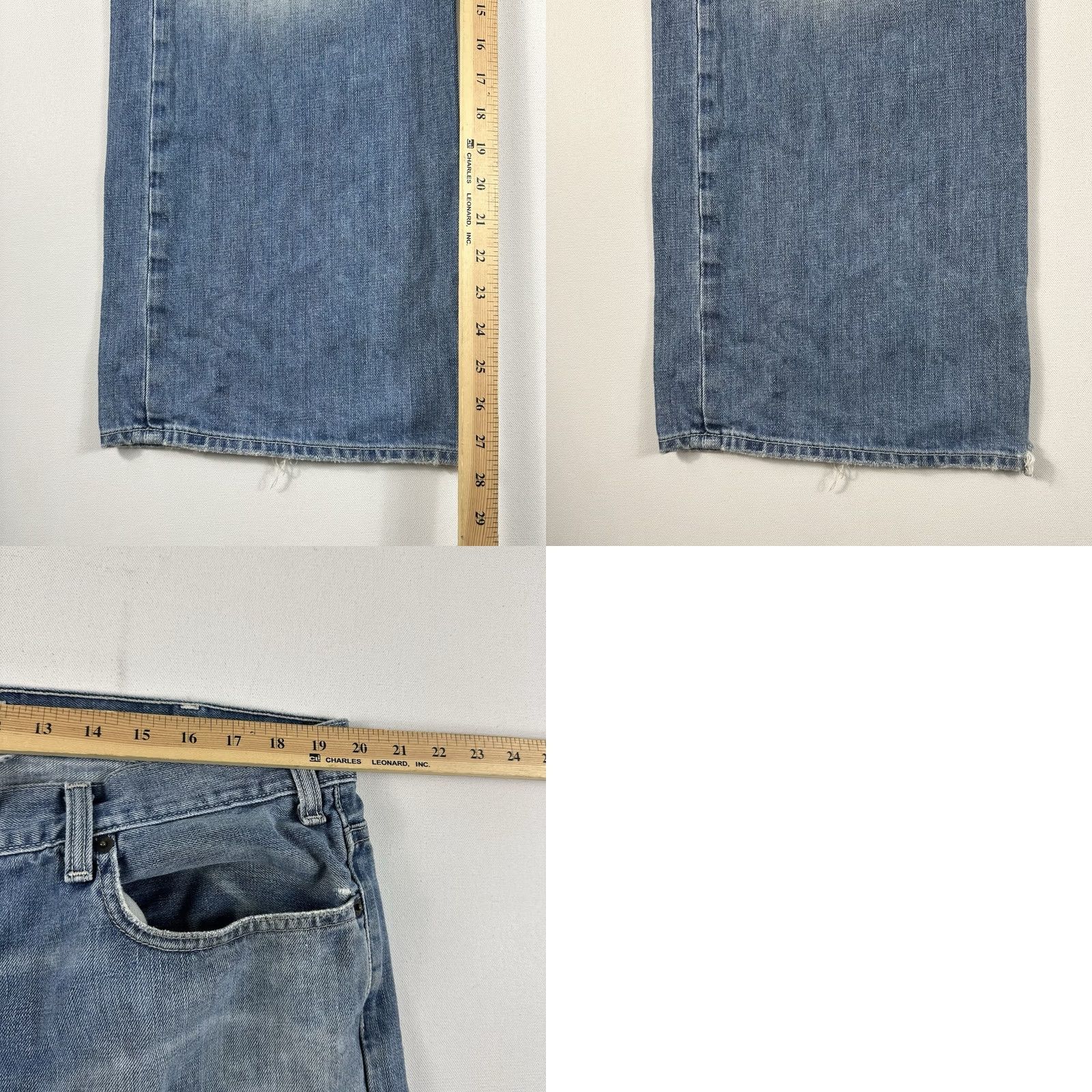 Gap VINTAGE Gap Jeans Men 40x28 Mid Relaxed Boot Fit 100% Cotton Light Wash Size US 40 / EU 56 - 8 Thumbnail