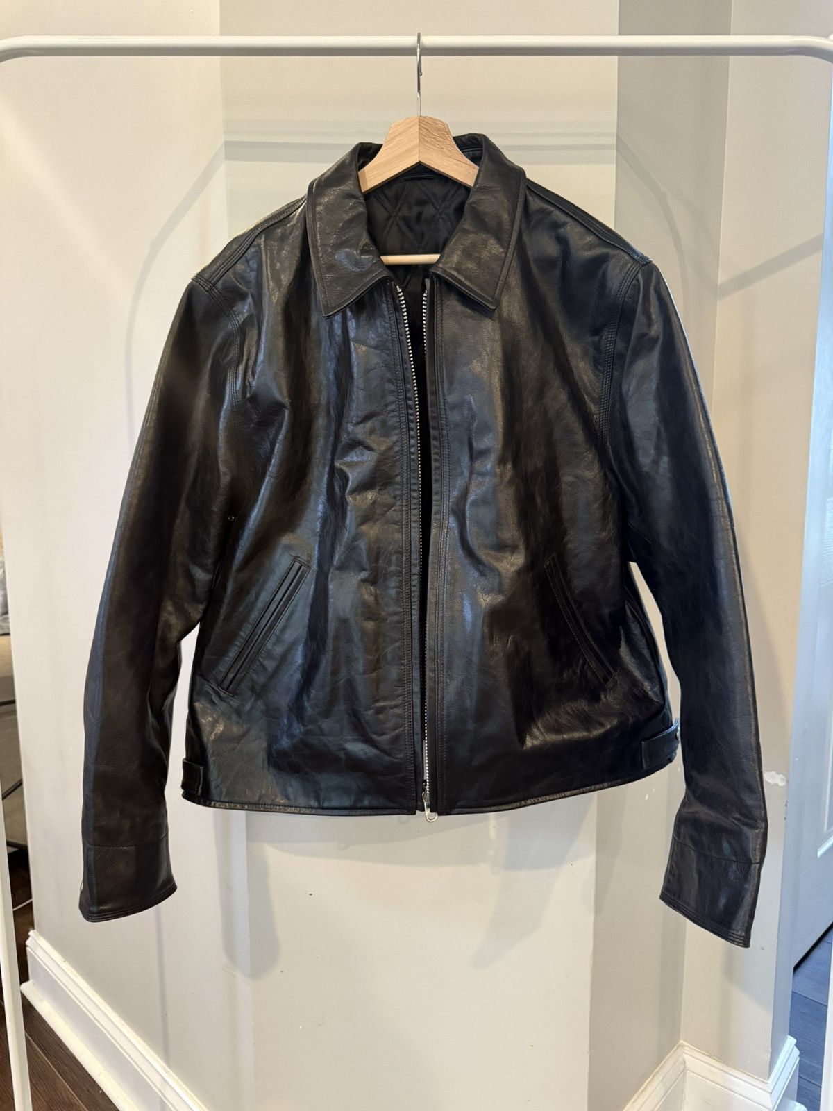 Stussy Stussy Leather Garage Jacket Size US L / EU 52-54 / 3 - 7 Thumbnail