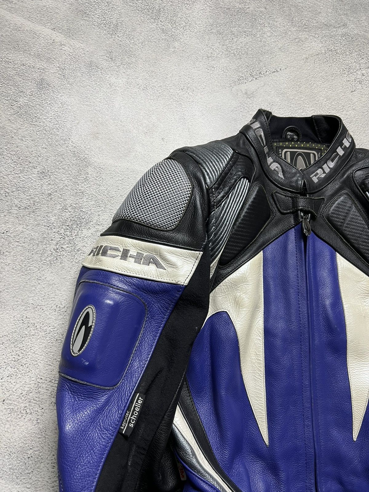 Other Vintage Richa Moto Leather Suit Jacket+Pants Racing Bike 90s Size US M / EU 48-50 / 2 - 10 Thumbnail