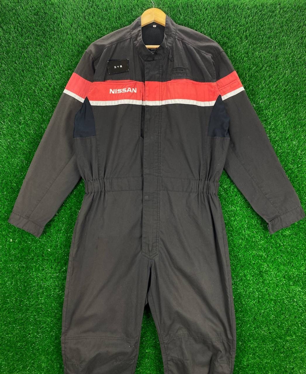 Japanese Brand Vintage Nissan Workwear Coverall Overalls Jumpsuits Size US 31 - 2 Thumbnail