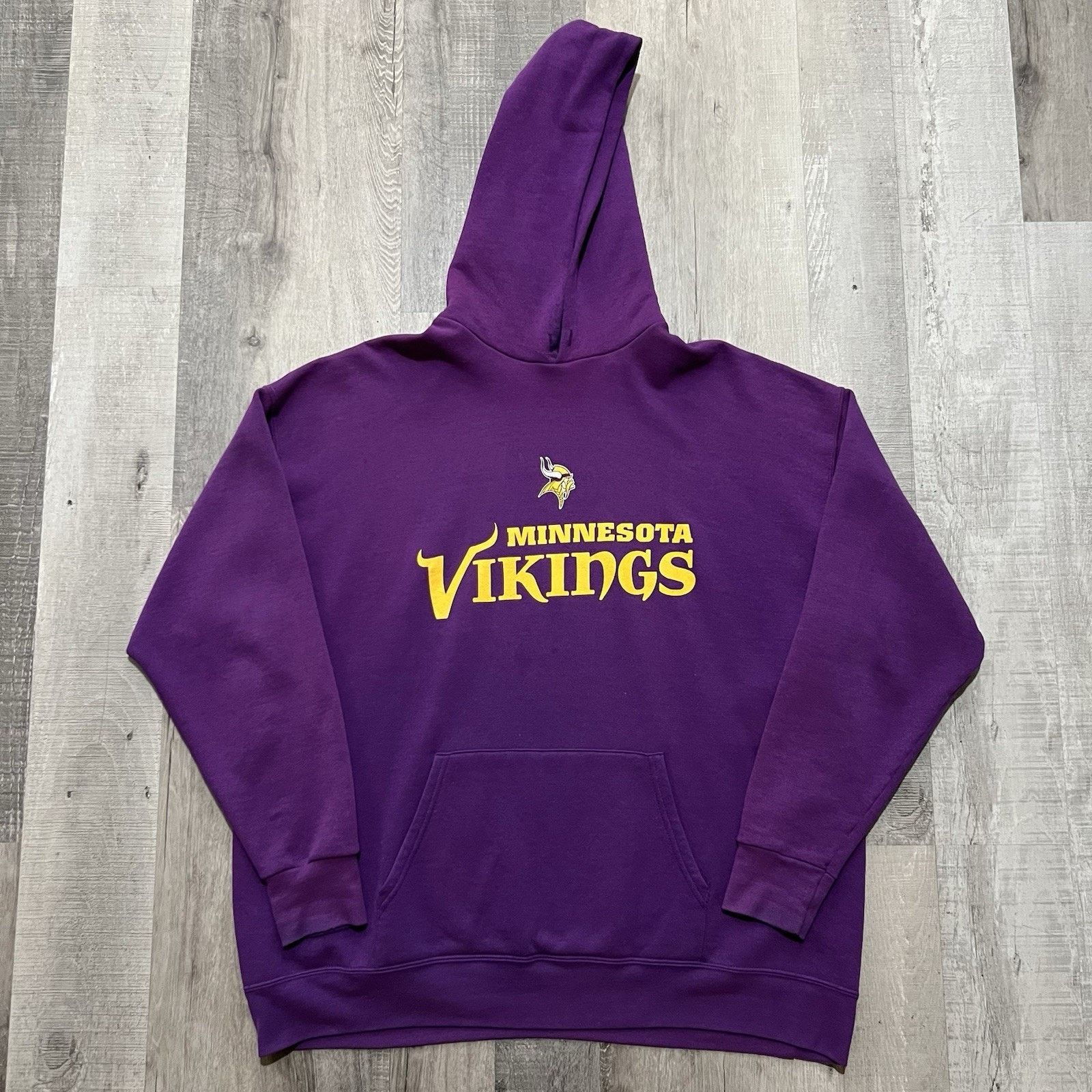 NFL VTG Minnesota Vikings NFL Hoodie Sun Faded Y2K NFL Hoodie 2X Size US XL / EU 56 / 4 - 1 Thumbnail