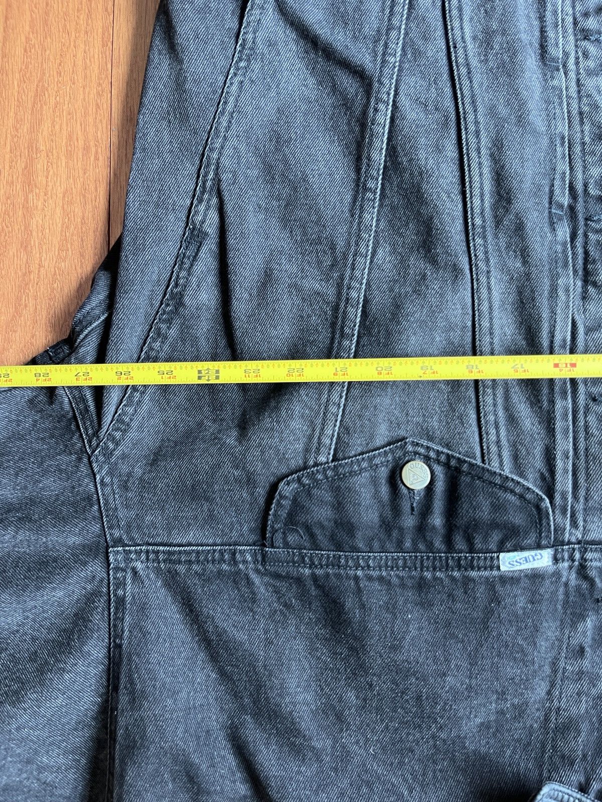Guess × Vintage Vintage Guess Denim Trucker Jacket Size US L / EU 52-54 / 3 - 4 Thumbnail