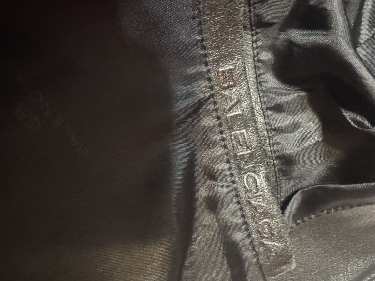 Balenciaga Balenciaga Leather Zip Up Size US M / EU 48-50 / 2 - 5 Thumbnail