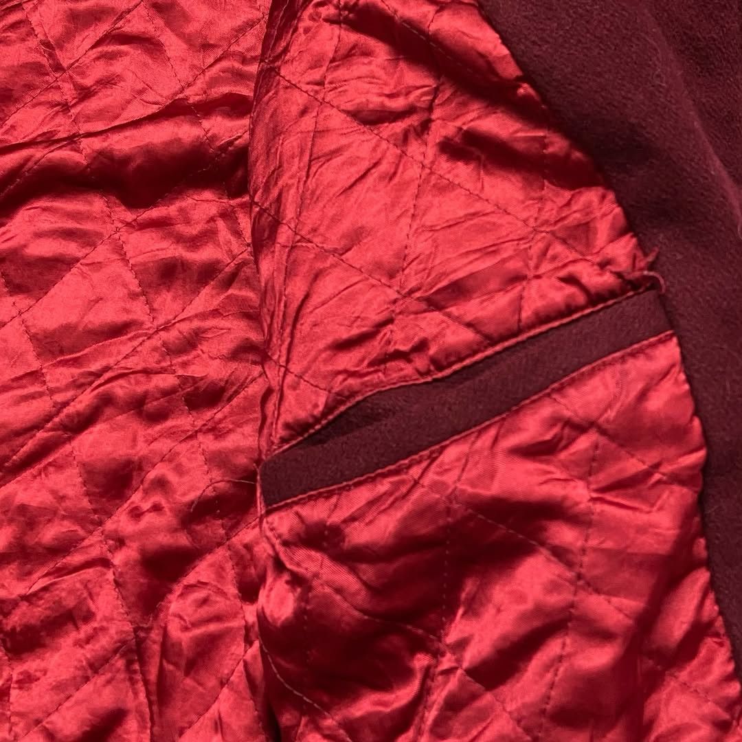Vintage Neo Blood Japan Varsity Sleeve Leather Jacket