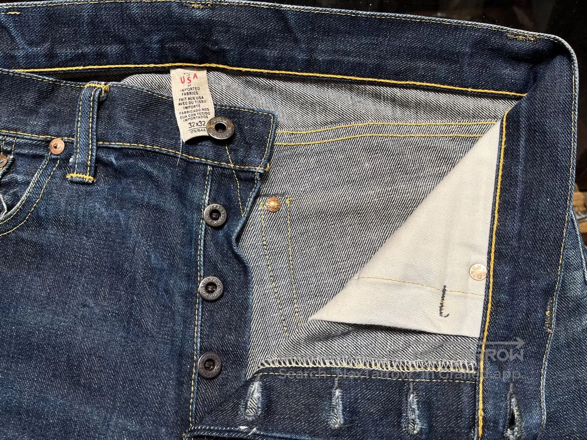 RRL Ralph Lauren vintage rrl five pocket denim jeans. Size US 32 / EU 48 - 5 Thumbnail