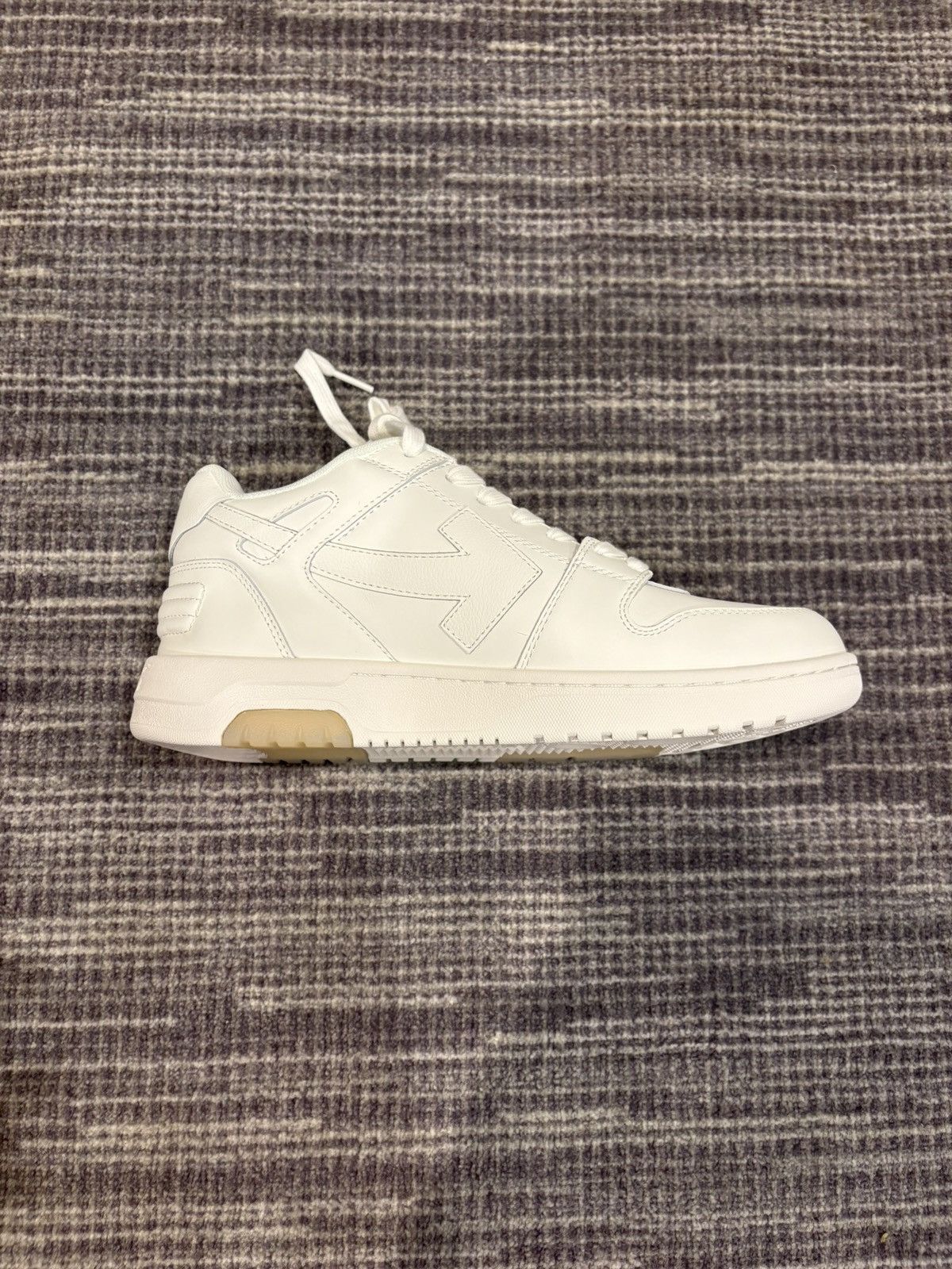 Off-White Off-White Out Of Office Leather Design Sneaker Men’s Size US 7.5 / EU 40-41 - 2 Thumbnail