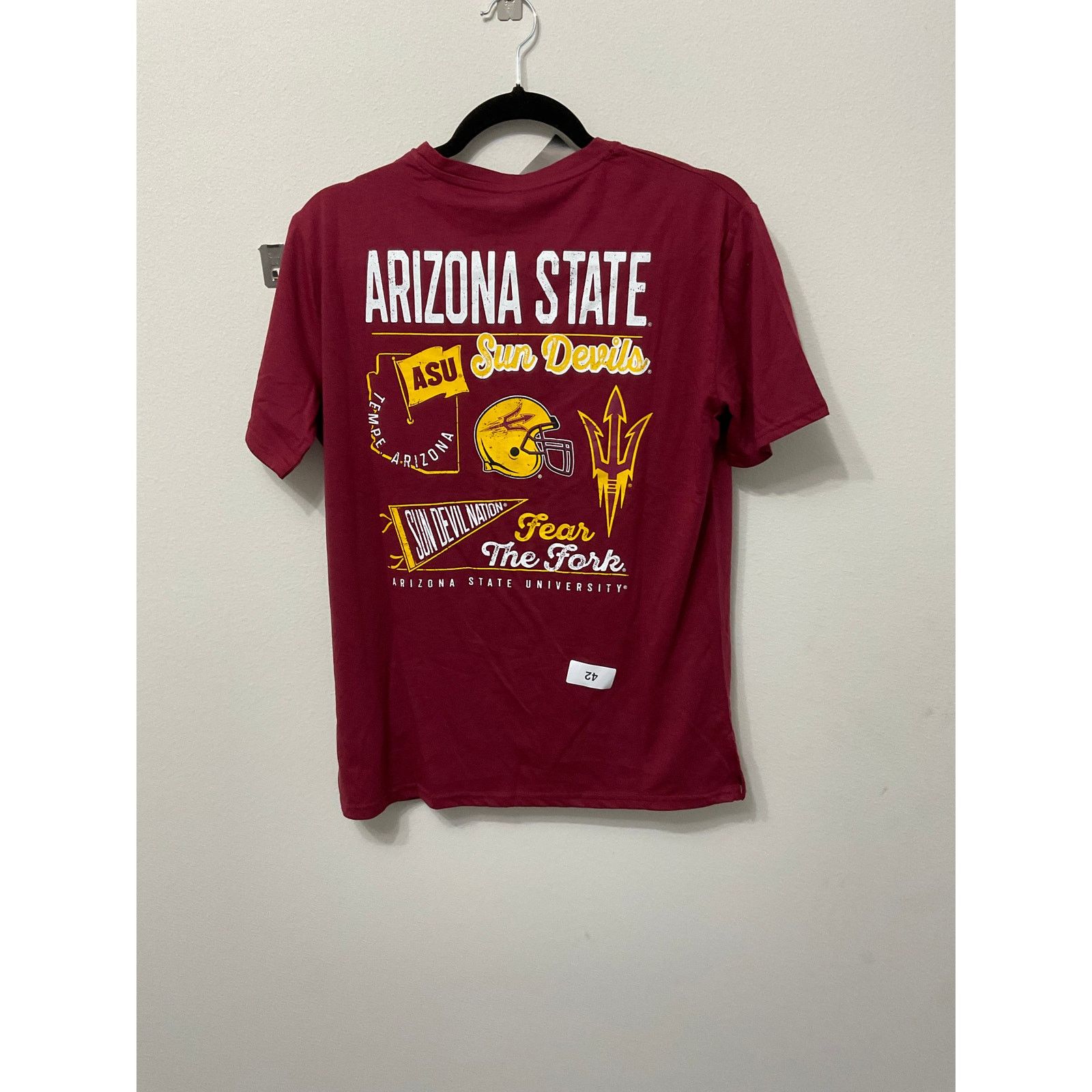 NCAA NWT Men's Arizona State ASU Sun Devils NCAA T-Shirt Sz S Size US S / EU 44-46 / 1 - 3 Thumbnail