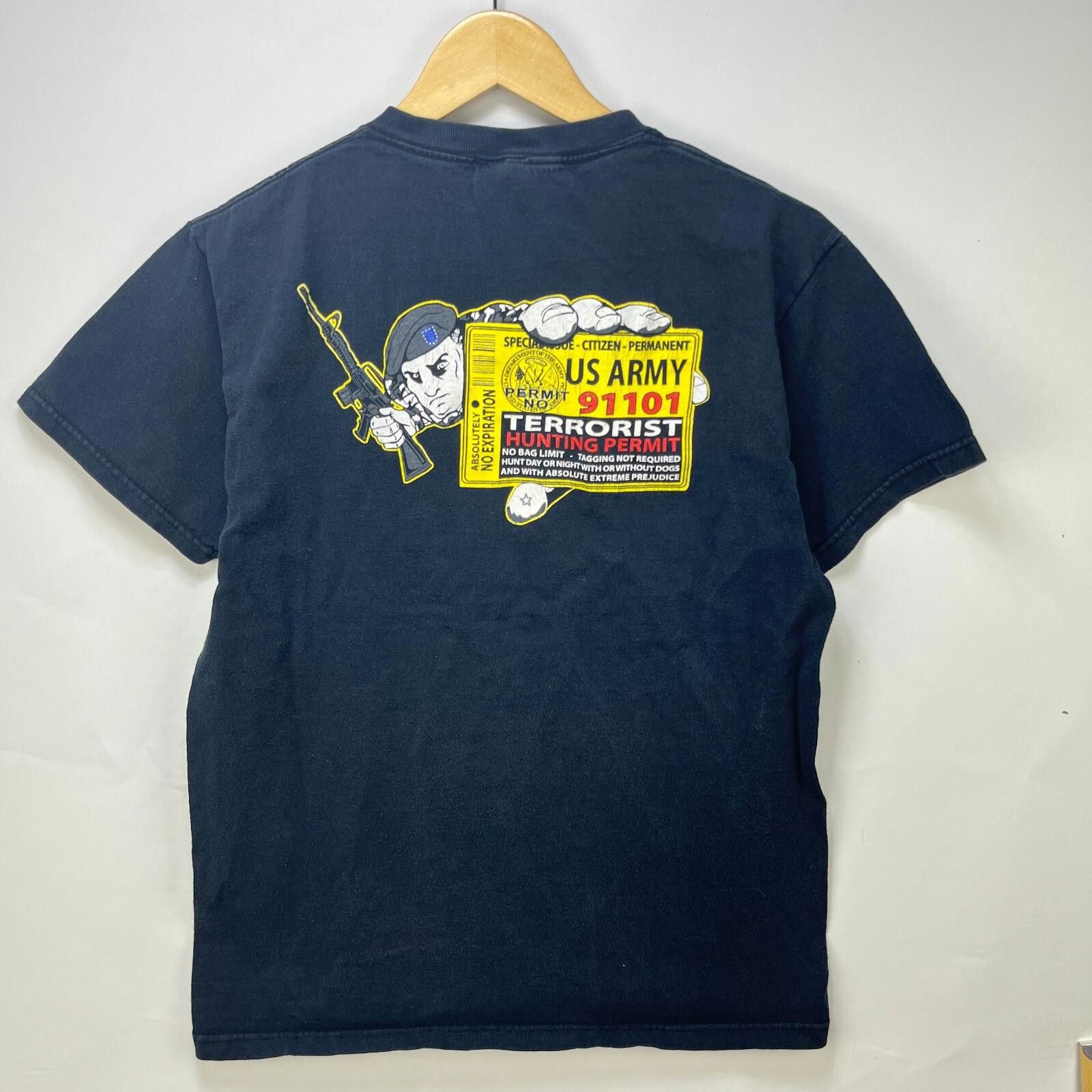 Vintage American Warrior Terrorist US Army T-Shirt Medium