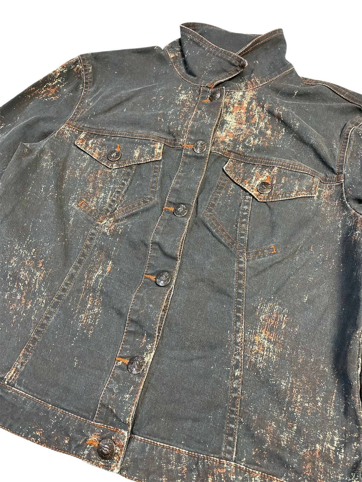 Krizia Uomo Krizia Jeans Denim Jacket Italy Size US S / EU 44-46 / 1 - 2 Thumbnail