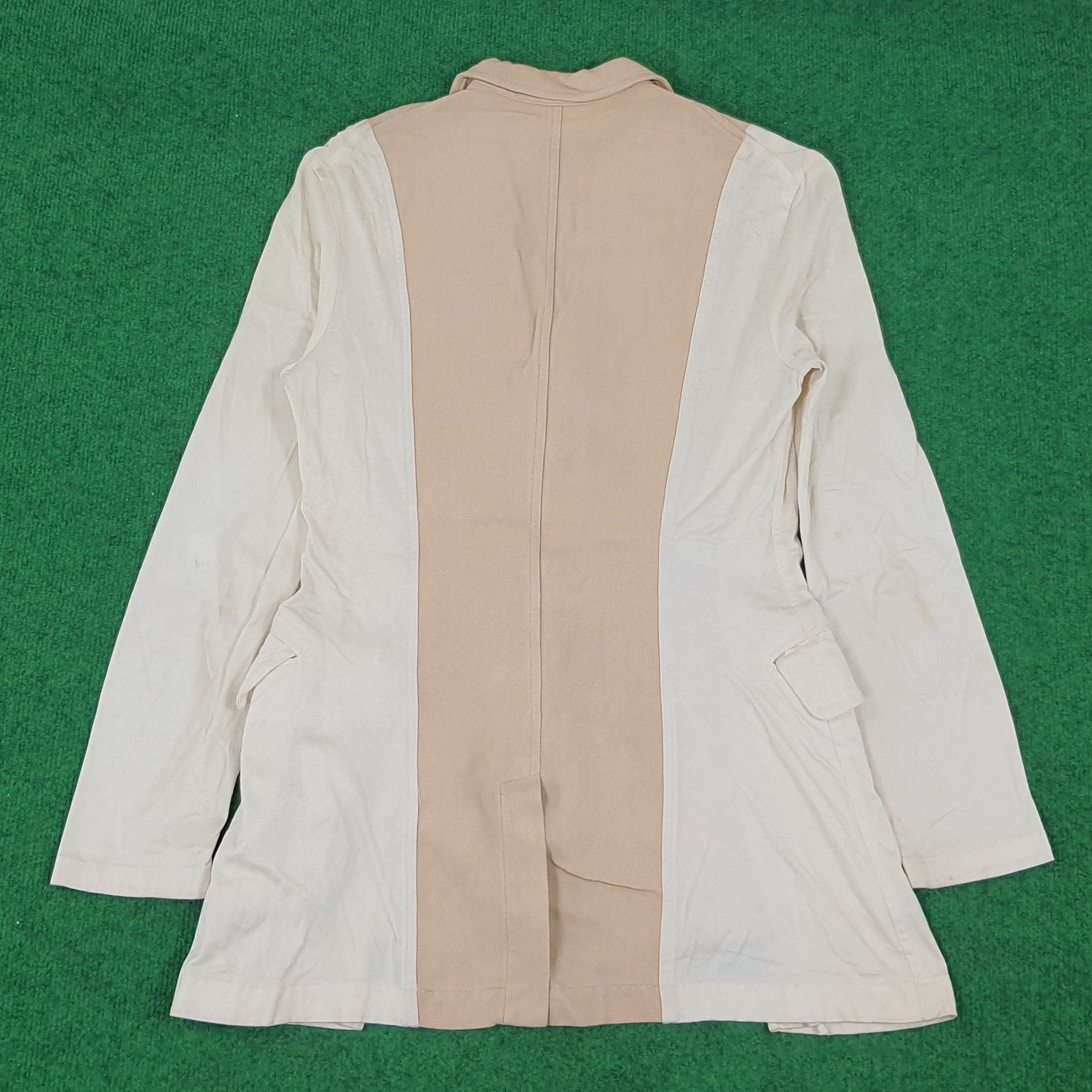 Japanese Brand × Vintage × Yohji Yamamoto Vintage Yohji Yamamoto Japanese Button Up Coat Jacket Size US XS / EU 42 / 0 - 3 Thumbnail