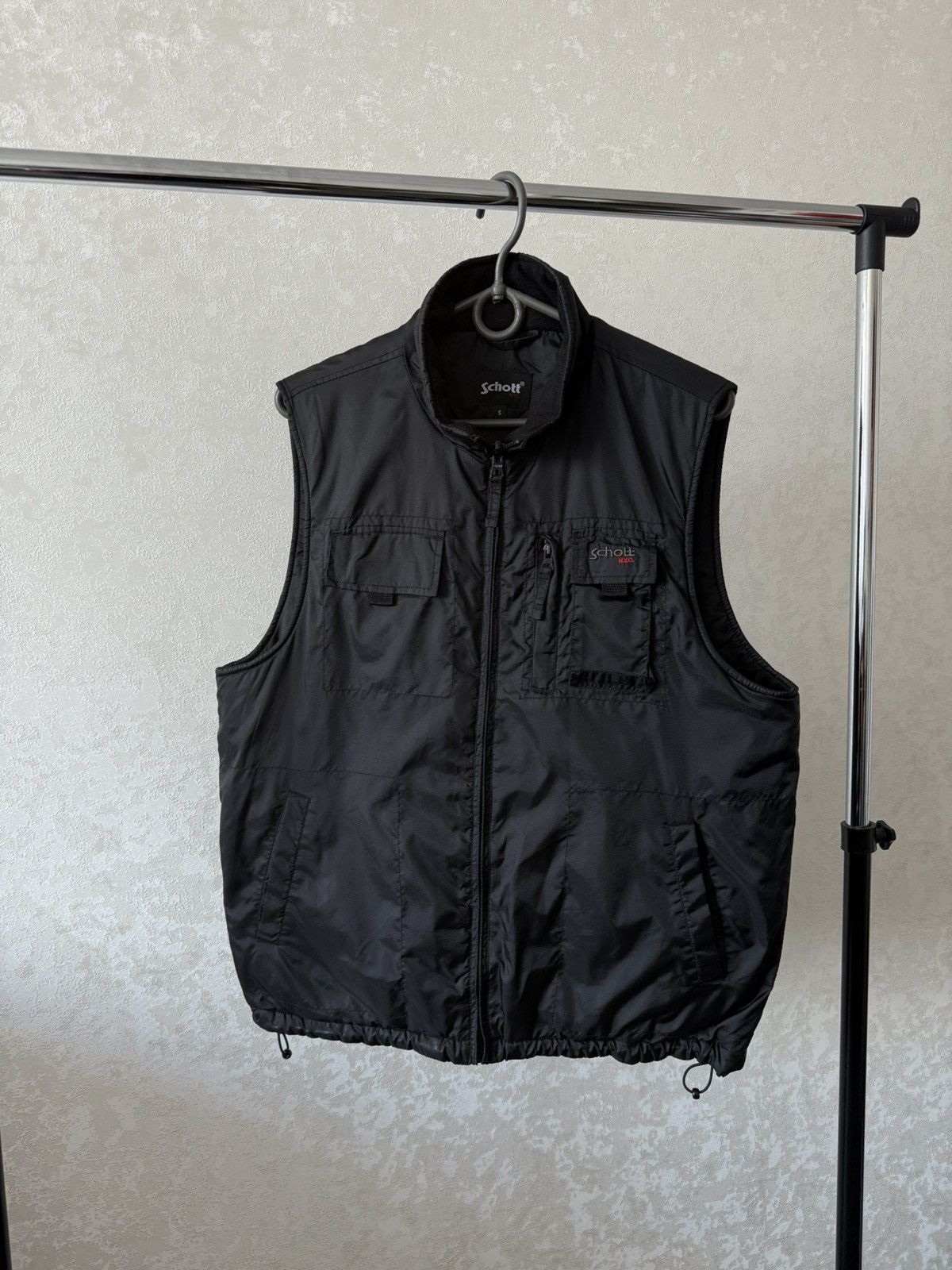 Schott Schott NYC Vintage Utility Vest Gilet Men’s Multi Pocket Size US S / EU 44-46 / 1 - 1 Thumbnail