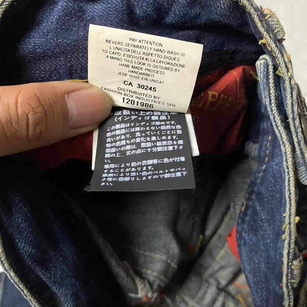 Japanese Brand Red Pepper Flared Ethnic Jeans Size US 27 - 16 Thumbnail