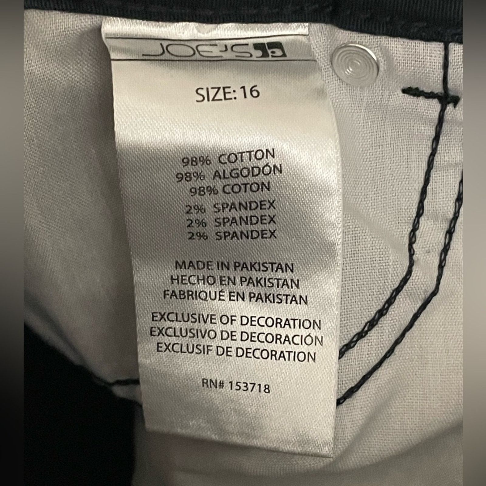 Joe's Joe’s Jeans The Brixton Straight & Narrow in Blue Boys 16 Size 38" / US 16 / IT 52 - 6 Thumbnail
