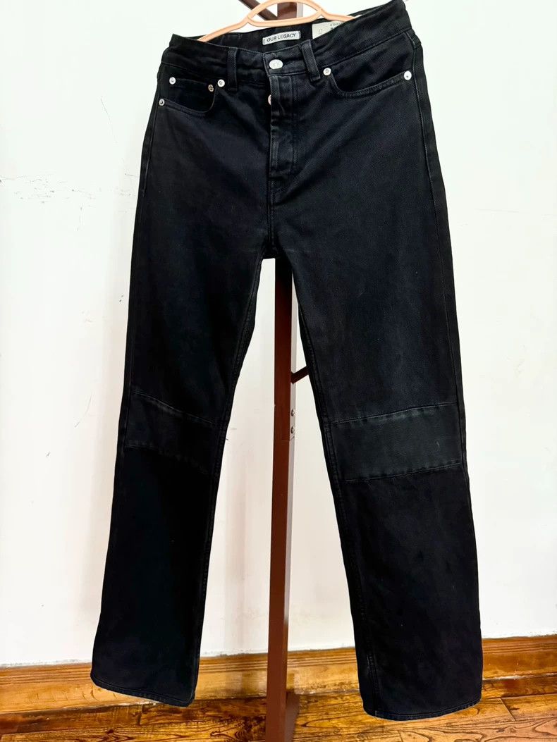Our Legacy our legacy Classic all-black stitching Size US 27 - 1 Thumbnail