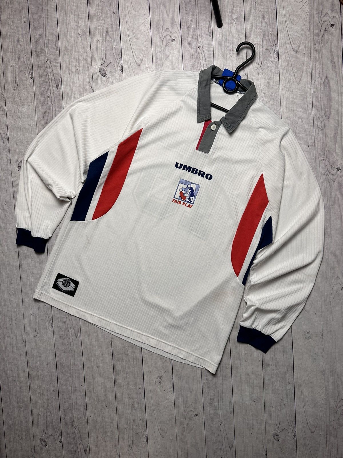 Maillot Vintage Angleterre Umbro Années 90 ? – Domicile, Taille XL – Bon état