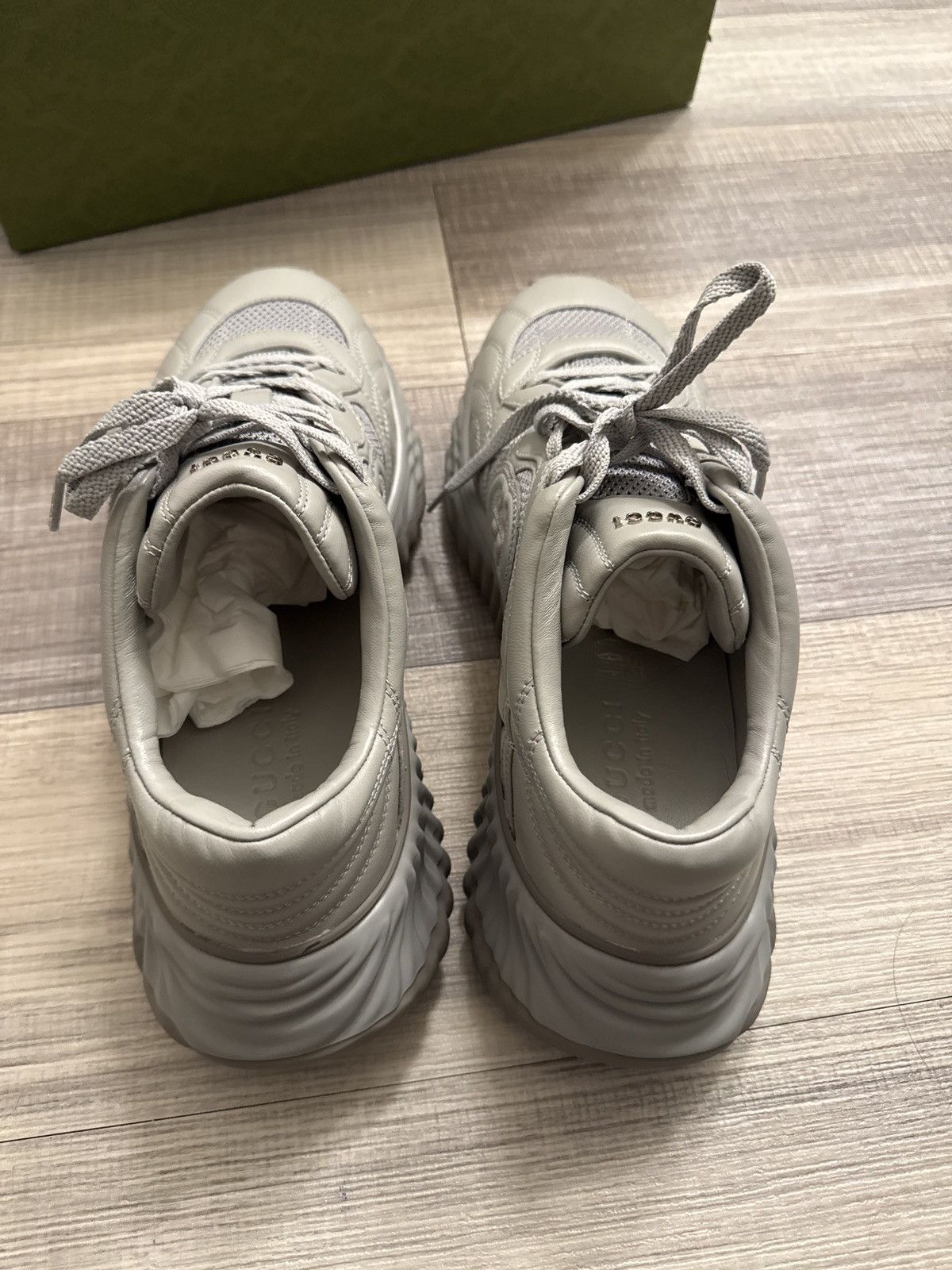 Gucci Gucci Ripple Grey Size US 9.5 / EU 42-43 - 4 Thumbnail
