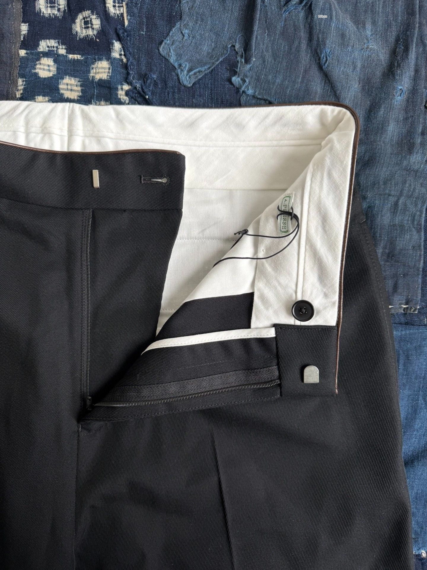 A.PRESSE A.PRESSE 24AW Wool Kersey Trousers Size US 32 / EU 48 - 7 Thumbnail