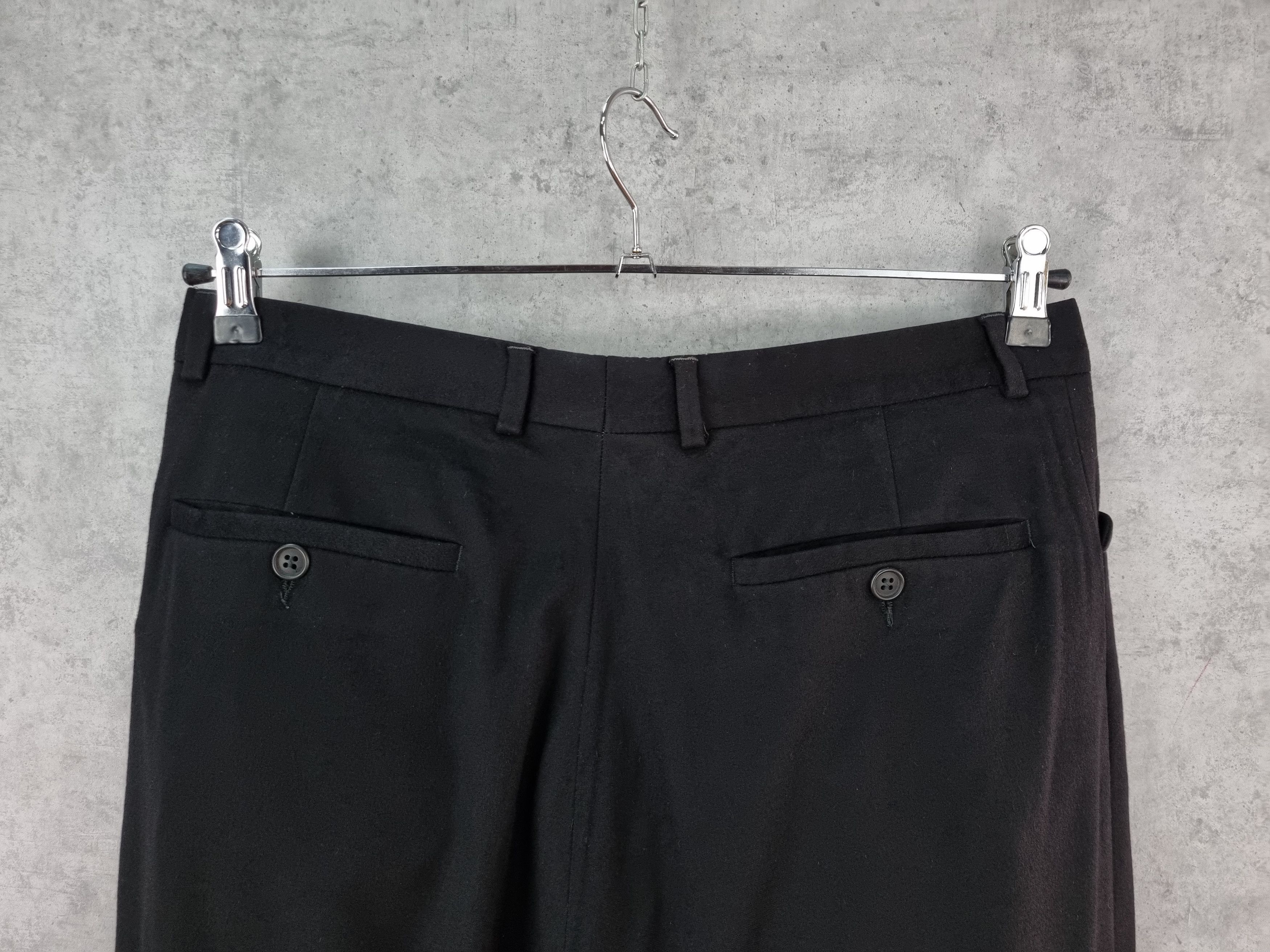 Velour × Vintage × Yves Saint Laurent 100% Viscose Soft Velour Vintage Suit Pants Size US 34 / EU 50 - 8 Thumbnail