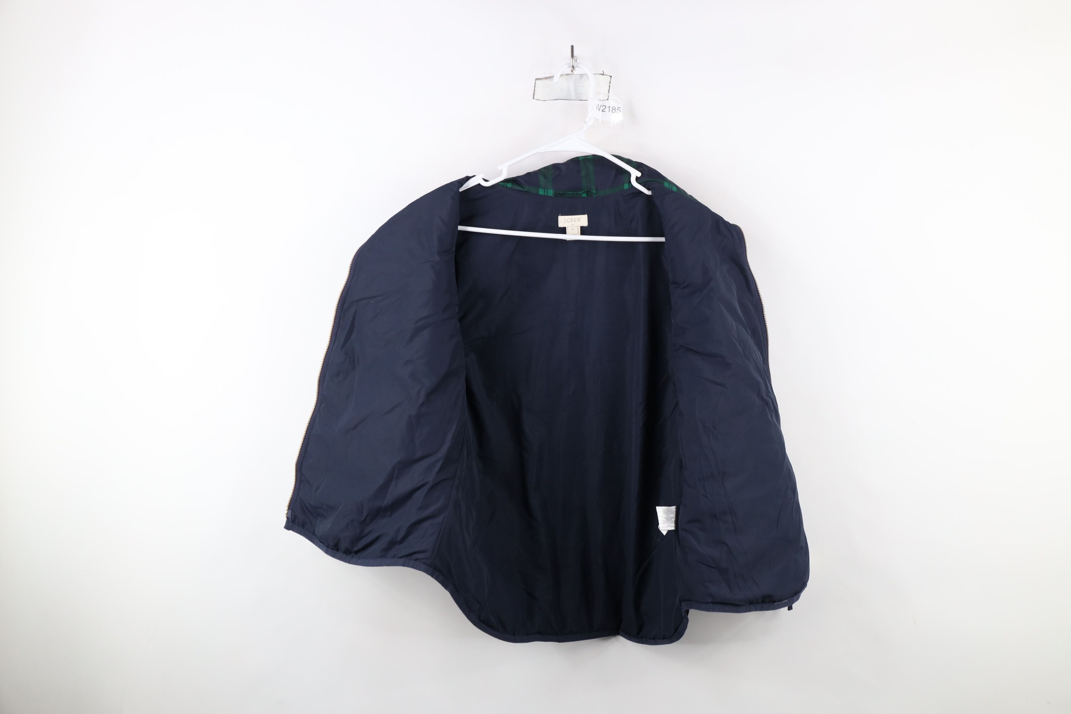 J.Crew × Vintage J Crew Distressed Duck Down Insulated Puffer Vest Jacket Size M / US 6-8 / IT 42-44 - 7 Thumbnail