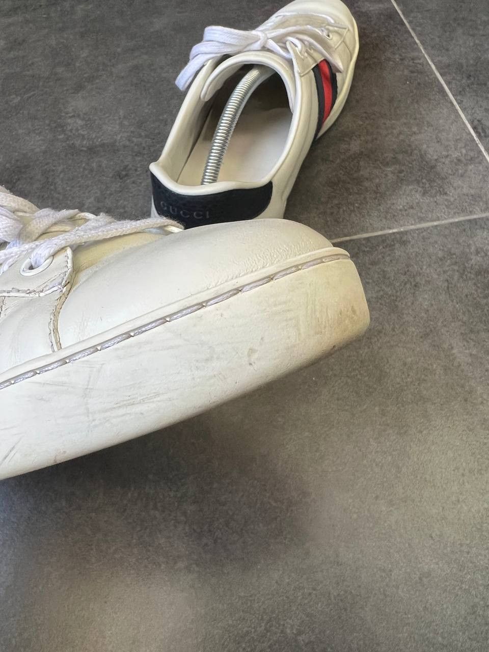 Gucci Gucci Web Ace Sneaker Gucci Size US 13 / EU 46 - 4 Thumbnail