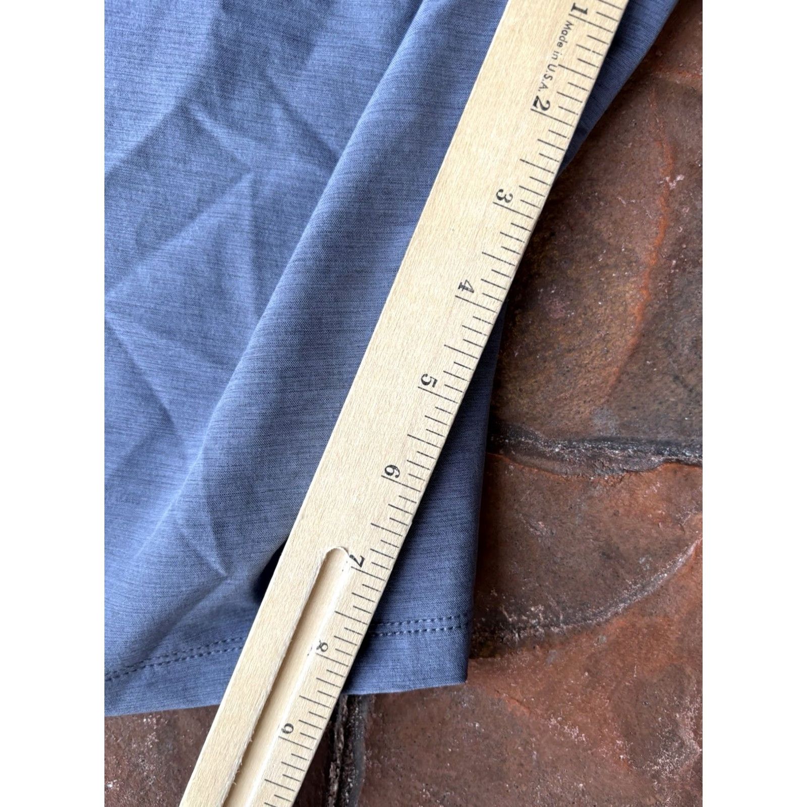 Asics Bylt Premium Basics Kinetic Shorts Men Medium Gray stretch Casual Chino Pockets Size US 31 - 5 Thumbnail