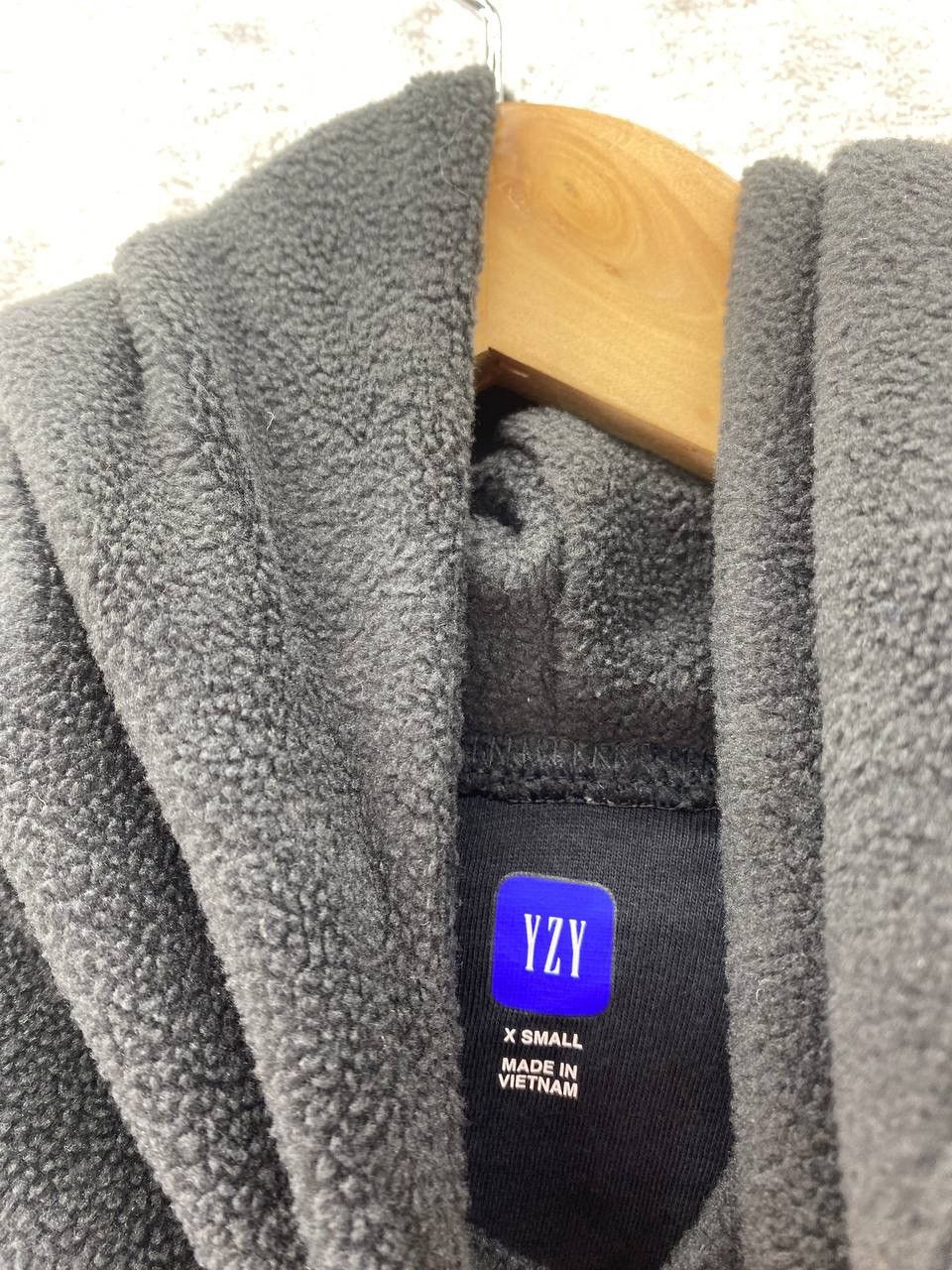 Gap × Kanye West YEEZY Gap Polar Fleece Padded Hoodie Black XS Size US XS / EU 42 / 0 - 3 Thumbnail