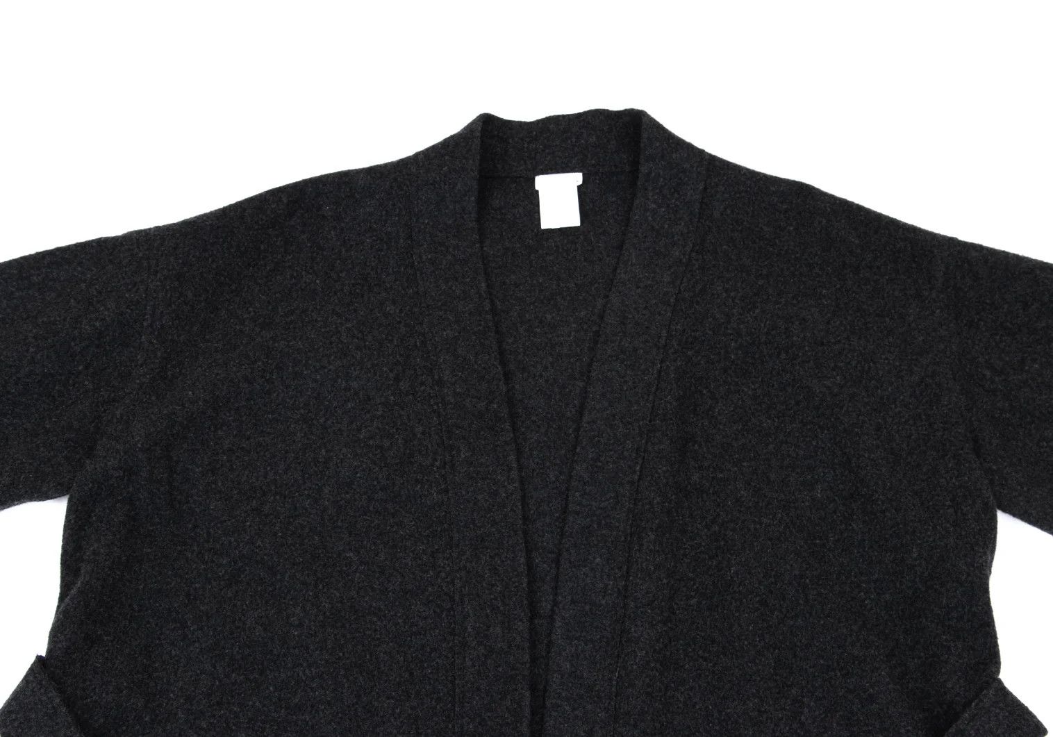 Ganryu Felt Wool No-Color Coat in Gray, Size S Size US S / EU 44-46 / 1 - 3 Thumbnail