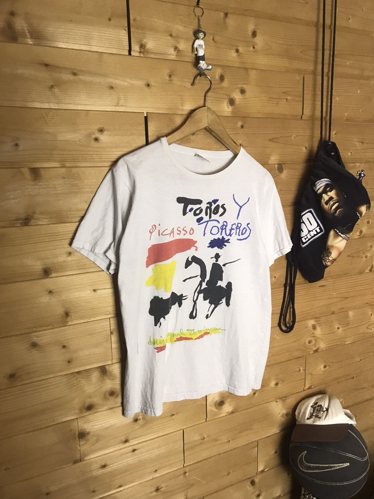 Vintage Vintage Picasso Toros short t-shirt Size US L / EU 52-54 / 3 - 1 Thumbnail