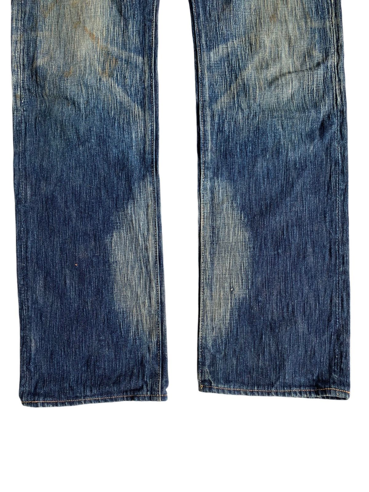 Japanese Brand × Kapital × Vintage ETERNAL SELVEDGE BUTTON FLY RUSTY JAPANESE DENIM Size US 30 / EU 46 - 13 Thumbnail