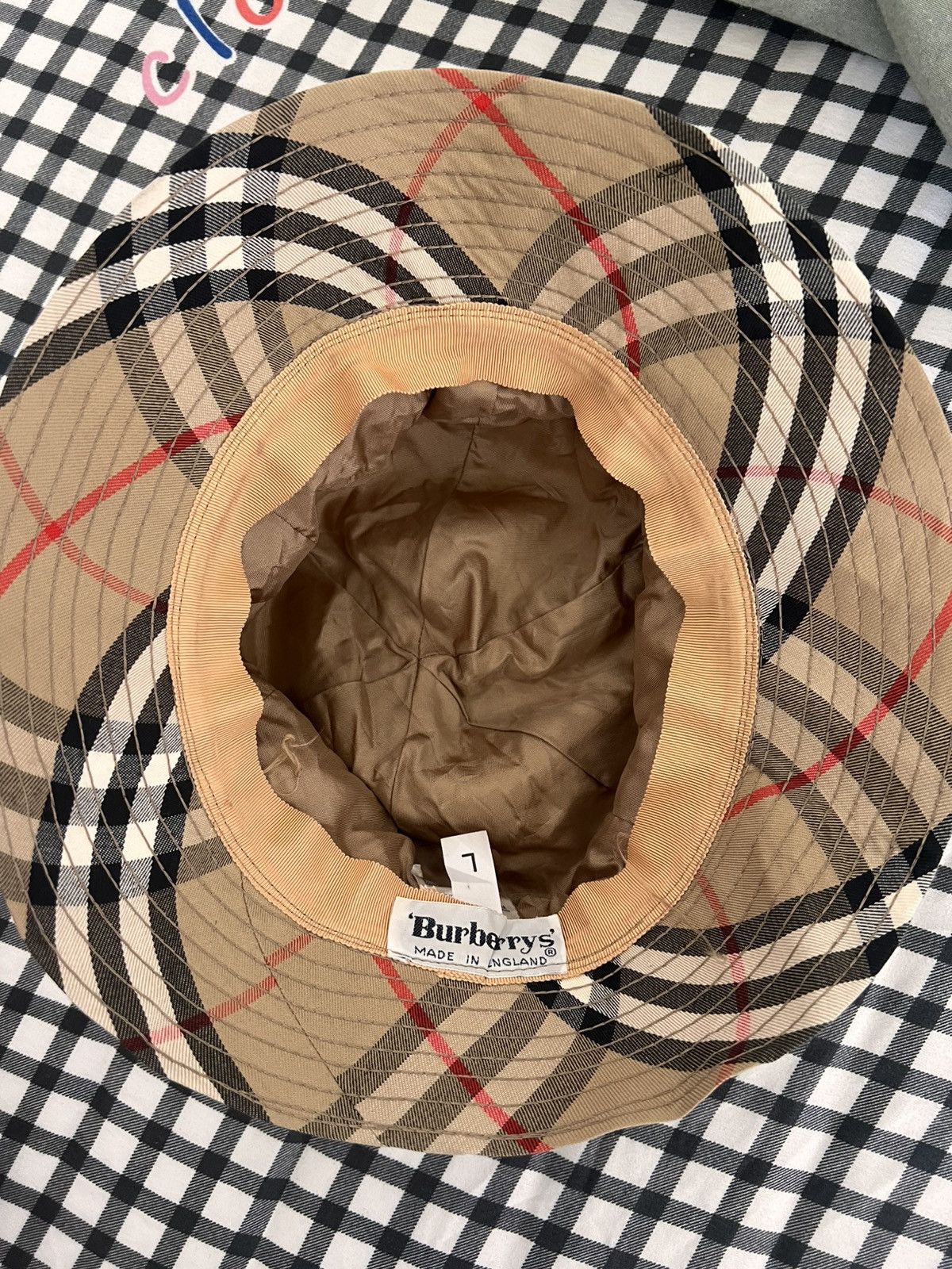 Burberry × Designer vintage Burberry hat Size ONE SIZE - 3 Thumbnail
