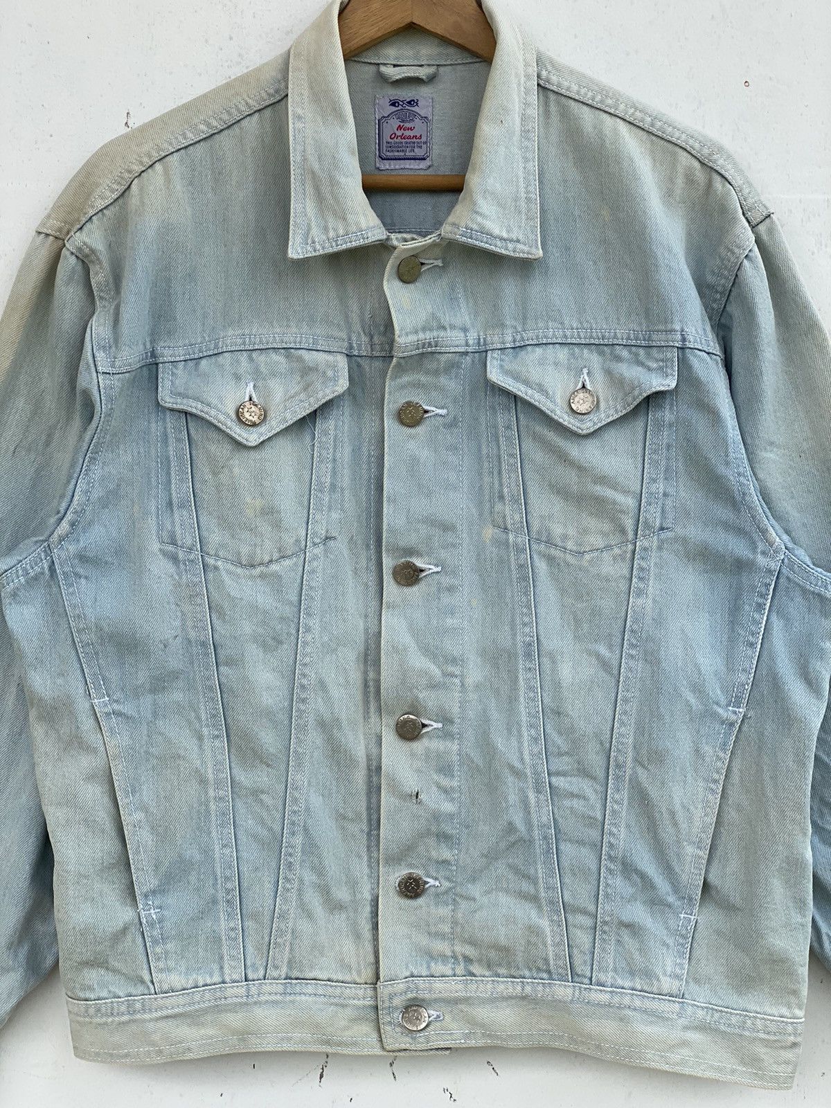 Japanese Brand × Vintage Vintage New Orleans Trucker Jacket Size US M / EU 48-50 / 2 - 4 Thumbnail
