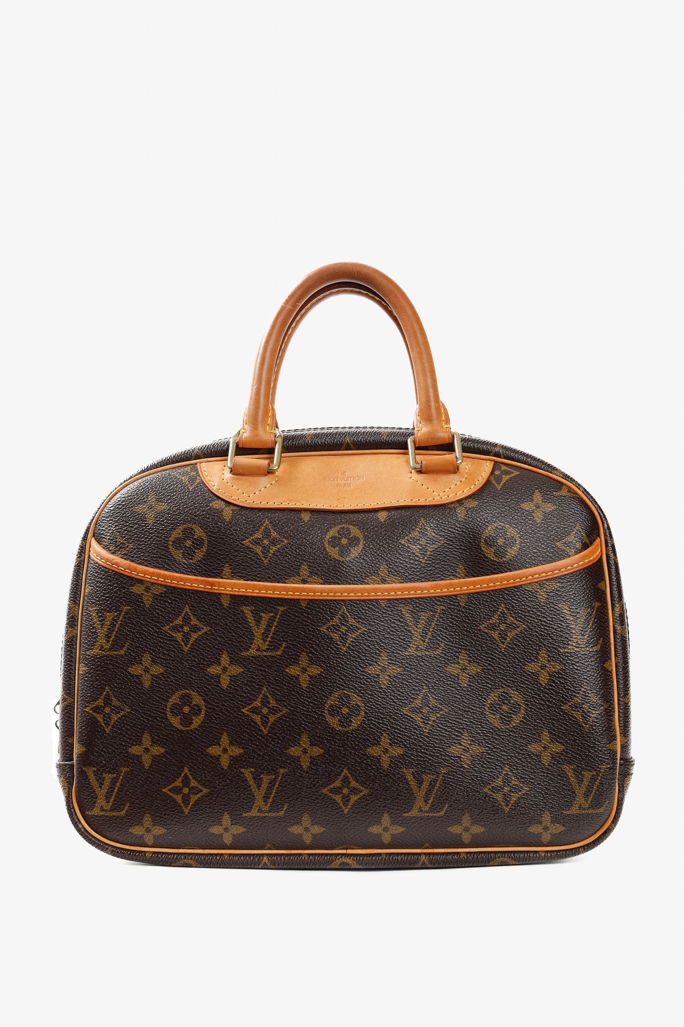 Louis Vuitton Louis Vuitton Trouville Monogram Canvas Top-Handle Bag Size ONE SIZE - 1 Thumbnail