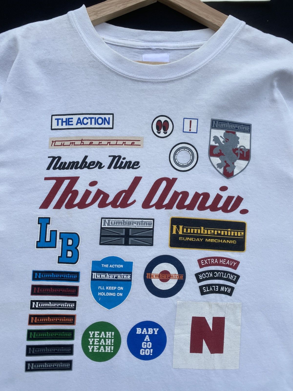 Number (N)ine Rare Takahiromiyshita Number Nine Third Anniversary Tshirt Size US S / EU 44-46 / 1 - 9 Thumbnail