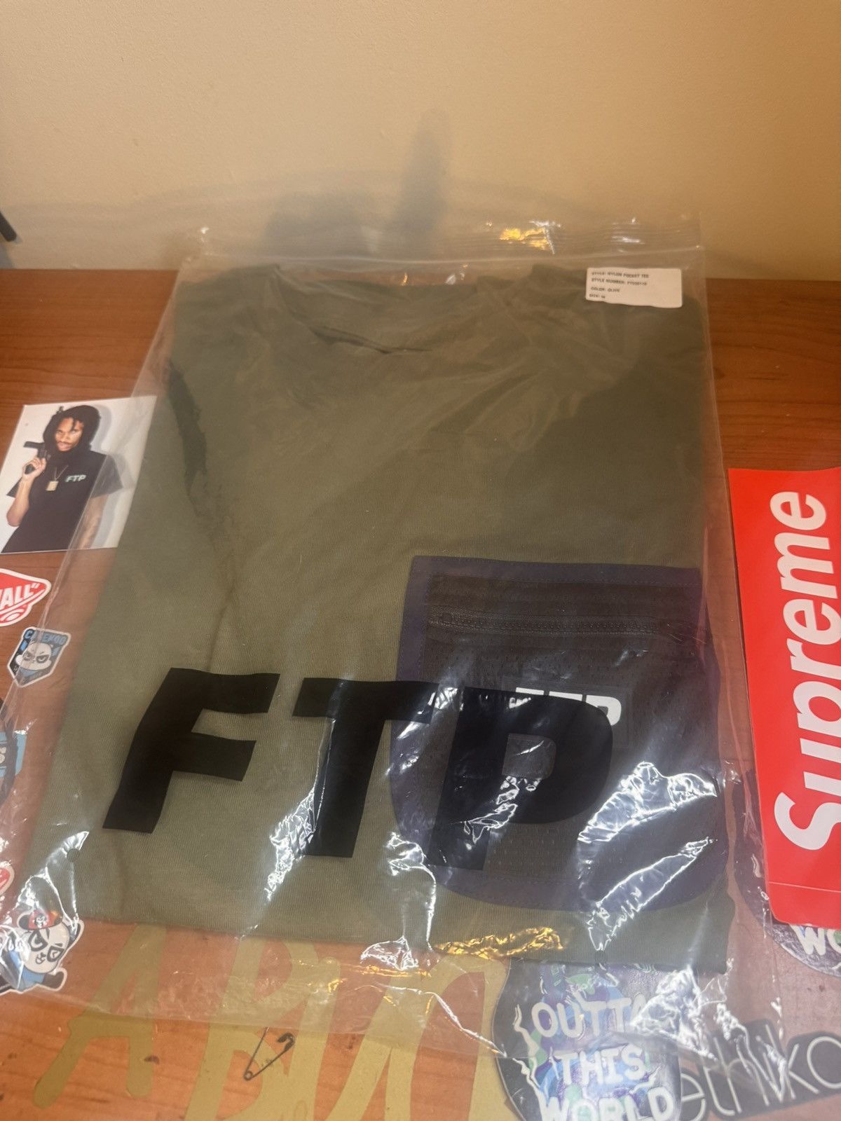 Fuck The Population FuckThePopulation Nylon Pocket tee Size US M / EU 48-50 / 2 - 1 Thumbnail
