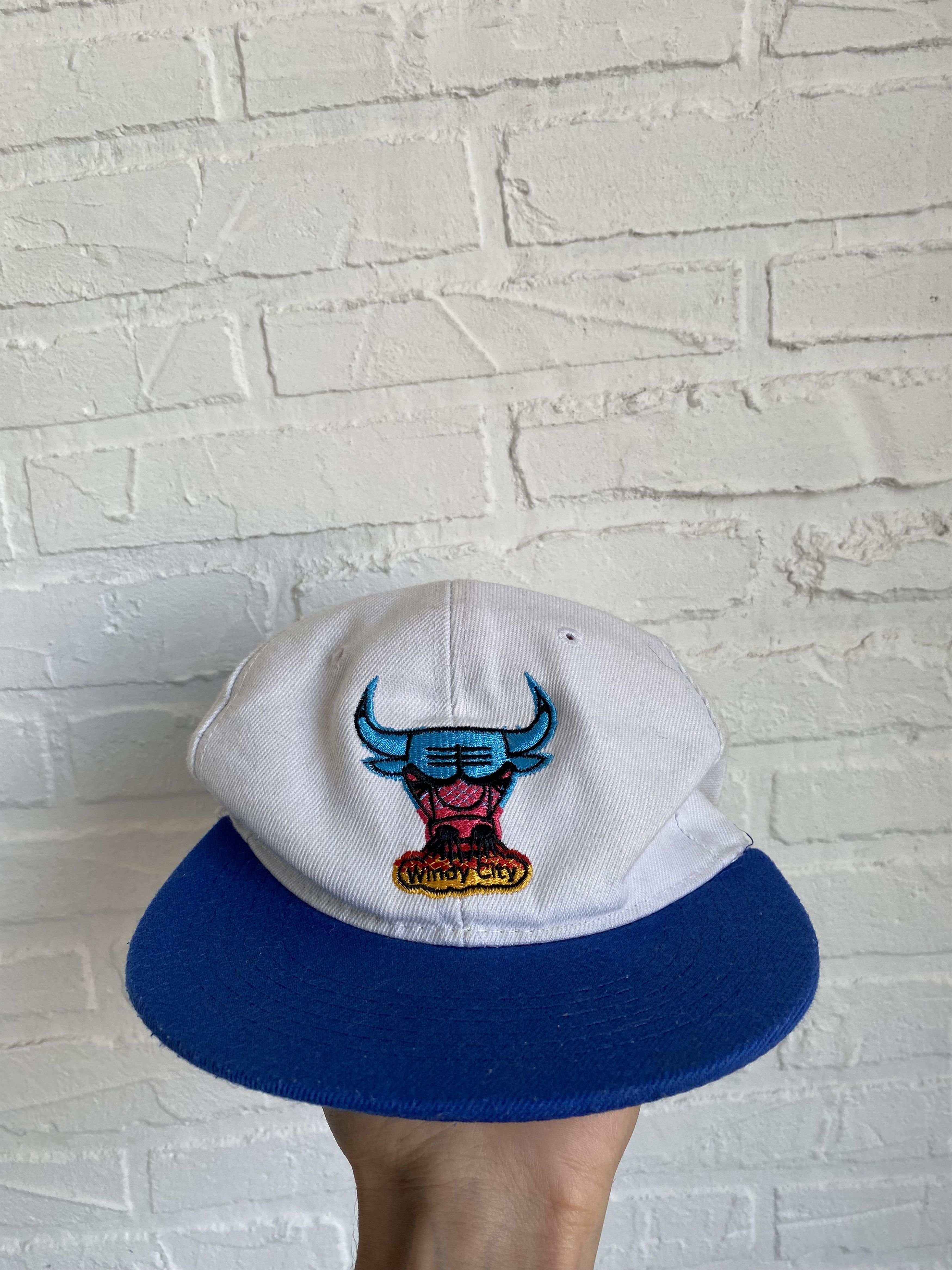 NBA × Vintage Vintage 90s Chicago bulls windy city multicolour logo cap Size ONE SIZE - 1 Thumbnail
