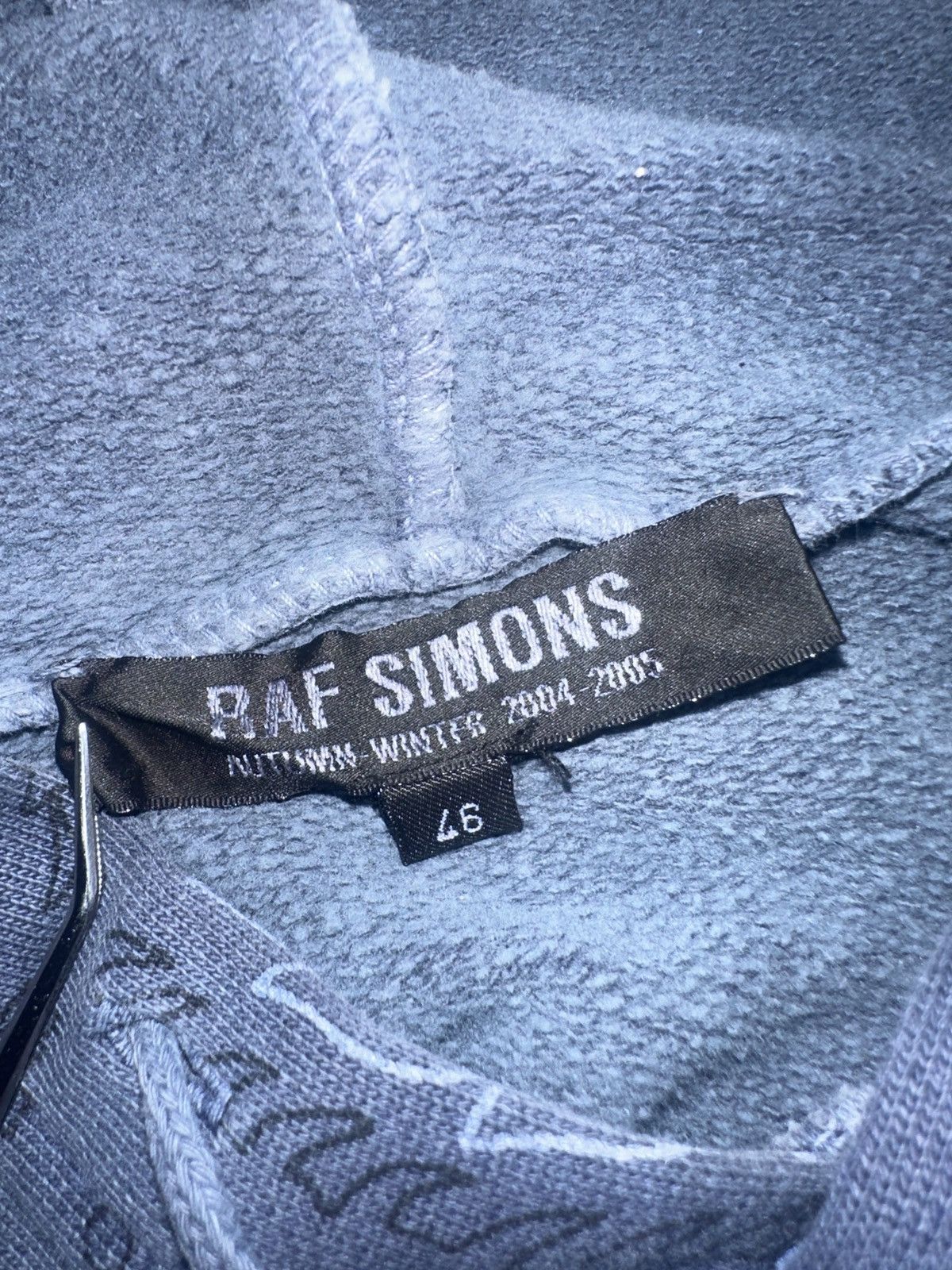 Raf Simons AW04 Waves Paisley Hoodie Size US S / EU 44-46 / 1 - 8 Thumbnail