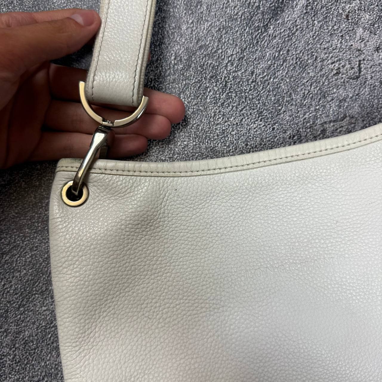 Longchamp Longchamp White Bag Size ONE SIZE - 5 Thumbnail
