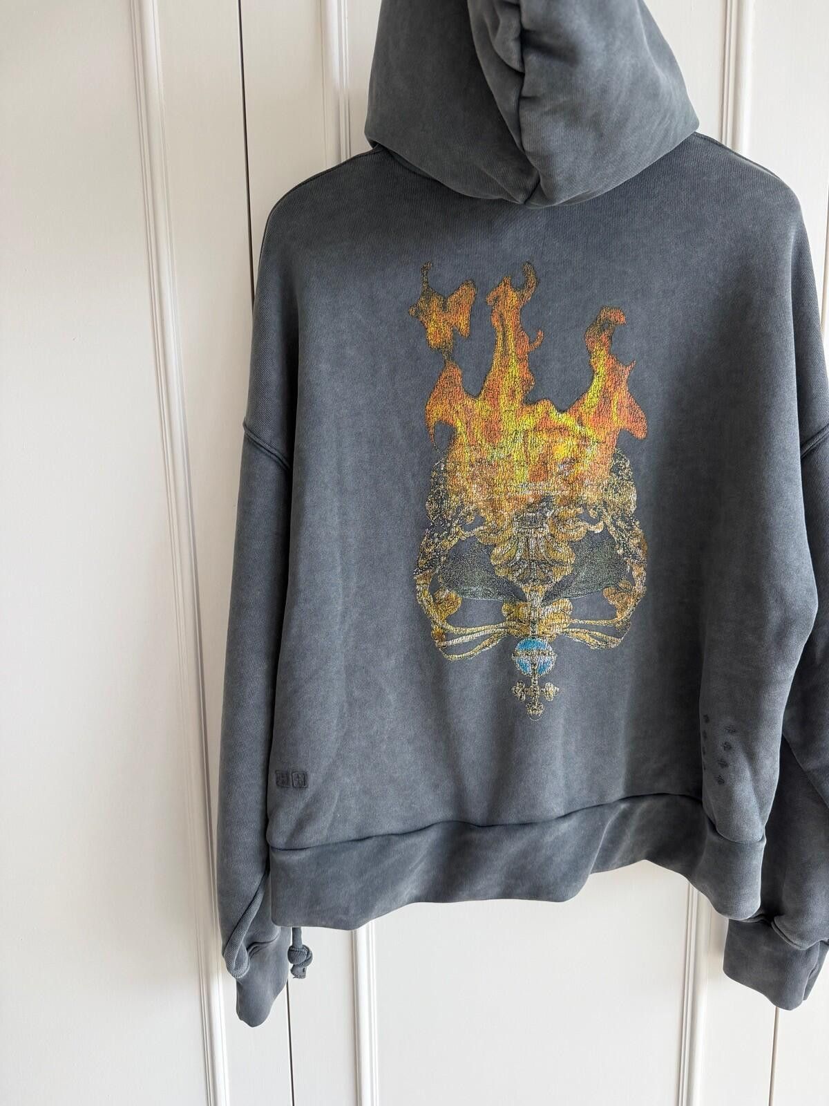 Ksubi new Ksubi mens kings halen zip hoodie medium m grey gray top Size US M / EU 48-50 / 2 - 6 Thumbnail