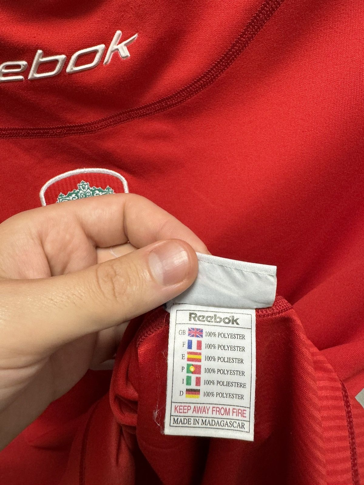 Reebok Liverpool reebok carlsberg vintag soccer jersey 2002-2004 Xl Size US XL / EU 56 / 4 - 3 Thumbnail
