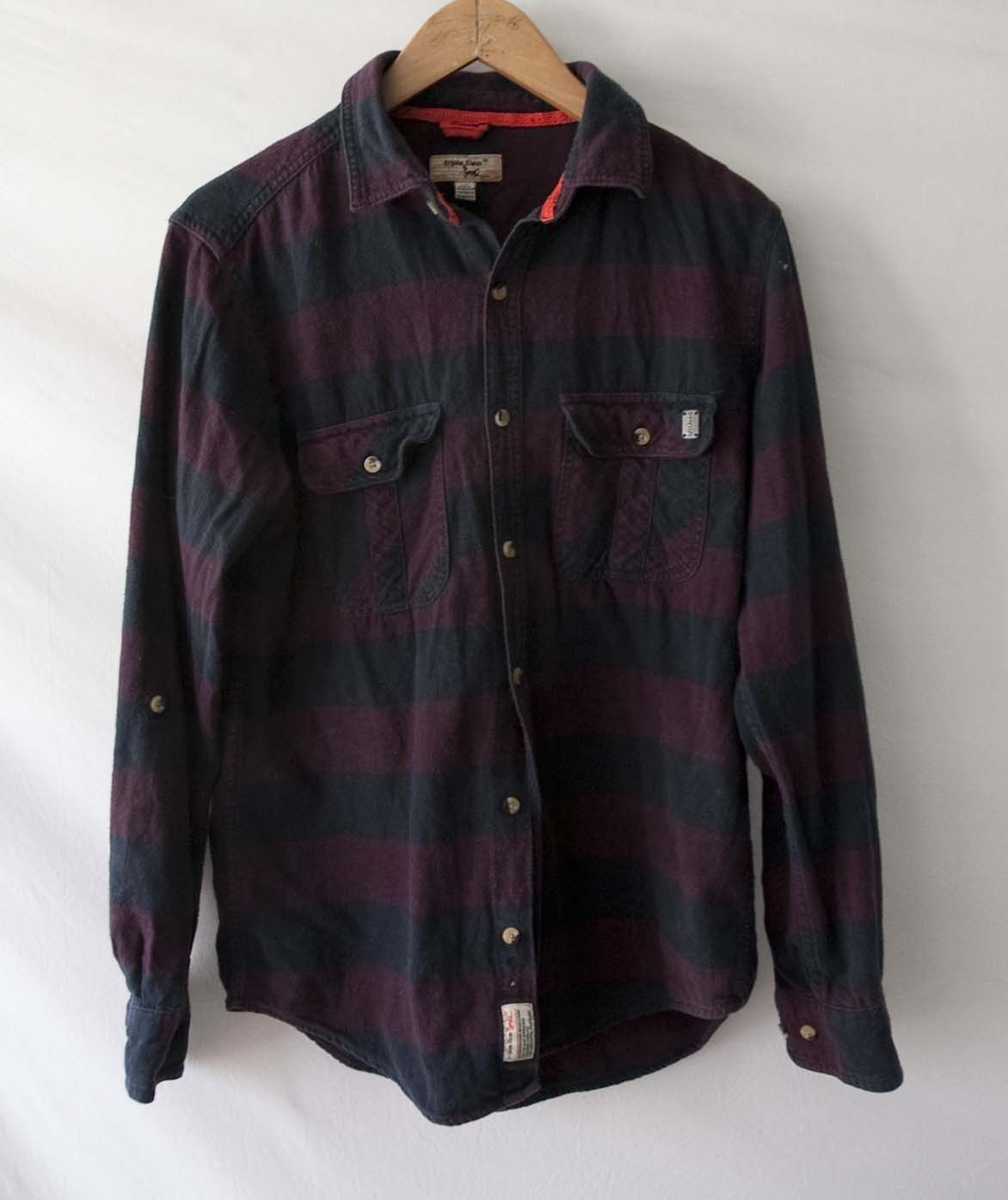 Triple 5 Soul Triple Five Soul Shirt Flannel Plaid Size S Size US S / EU 44-46 / 1 - 1 Thumbnail