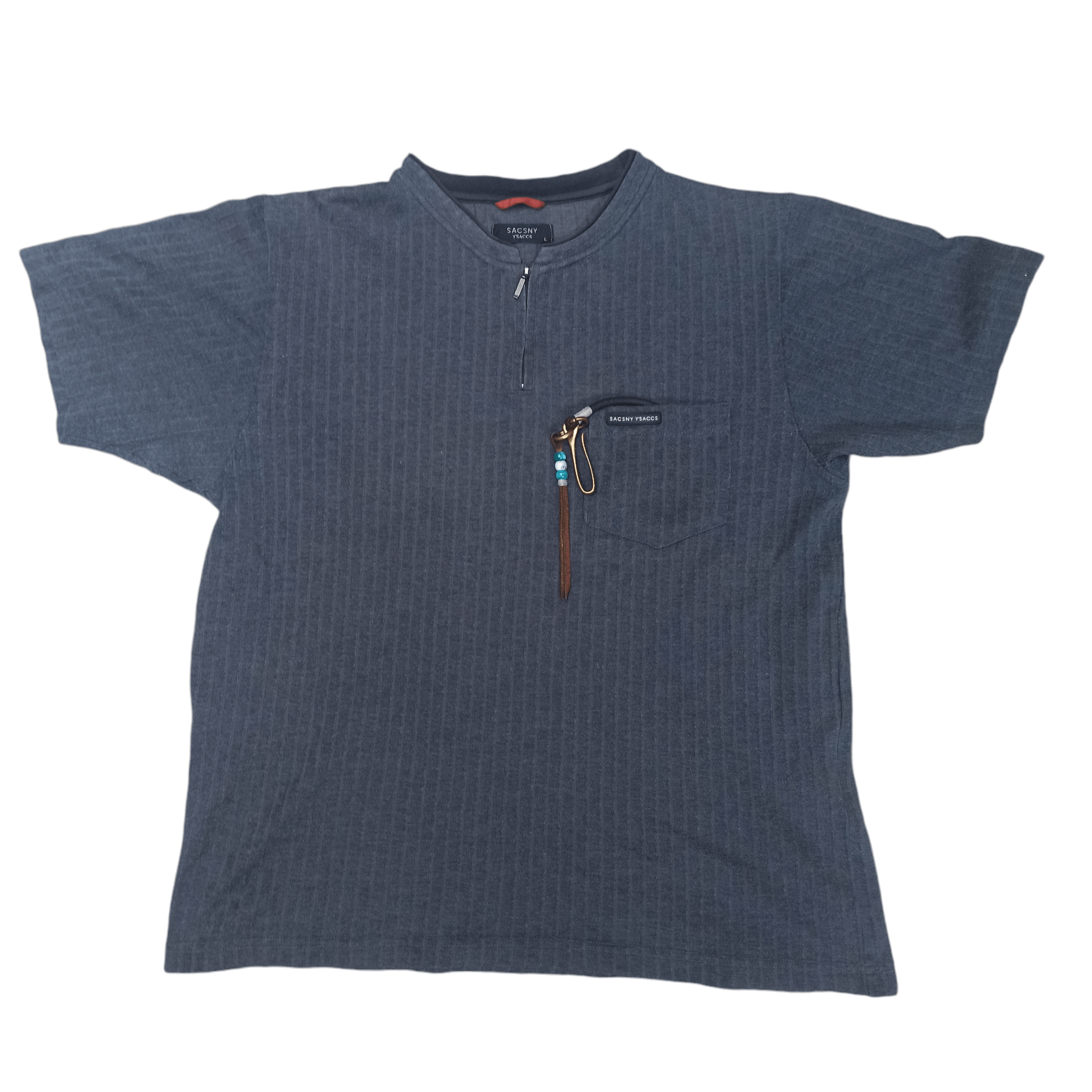 Japanese Brand × Y's × Yohji Yamamoto Poloshirt SACSNY Y'S yohji yamamoto Size US L / EU 52-54 / 3 - 1 Thumbnail