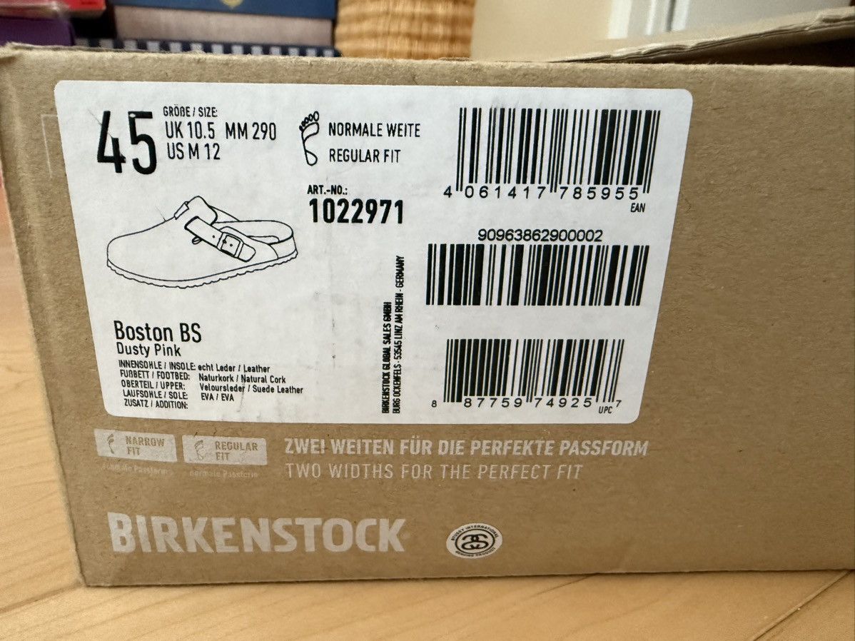 Birkenstock × Stussy Stussy Birkenstock Boston Size US 12 / EU 45 - 10 Thumbnail