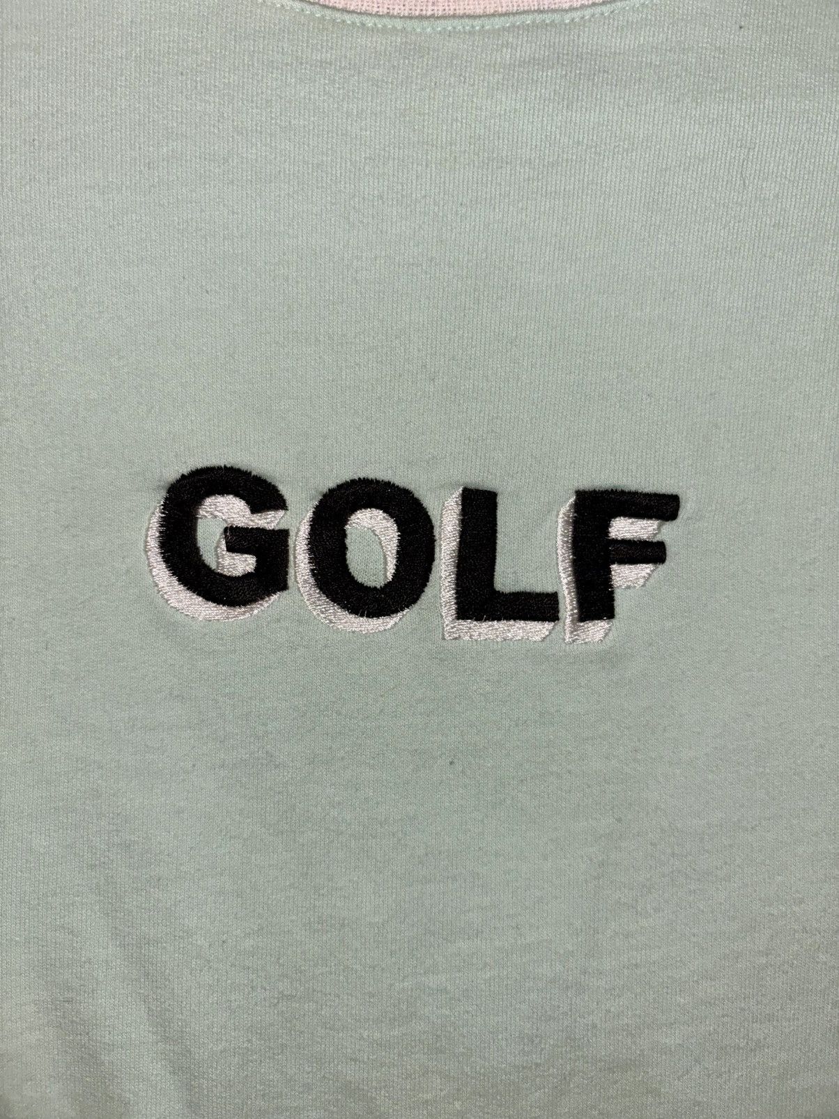 Golf Wang × Tyler The Creator Golf Wang 3D Logo Light-Wear Crewneck Size US XS / EU 42 / 0 - 5 Thumbnail