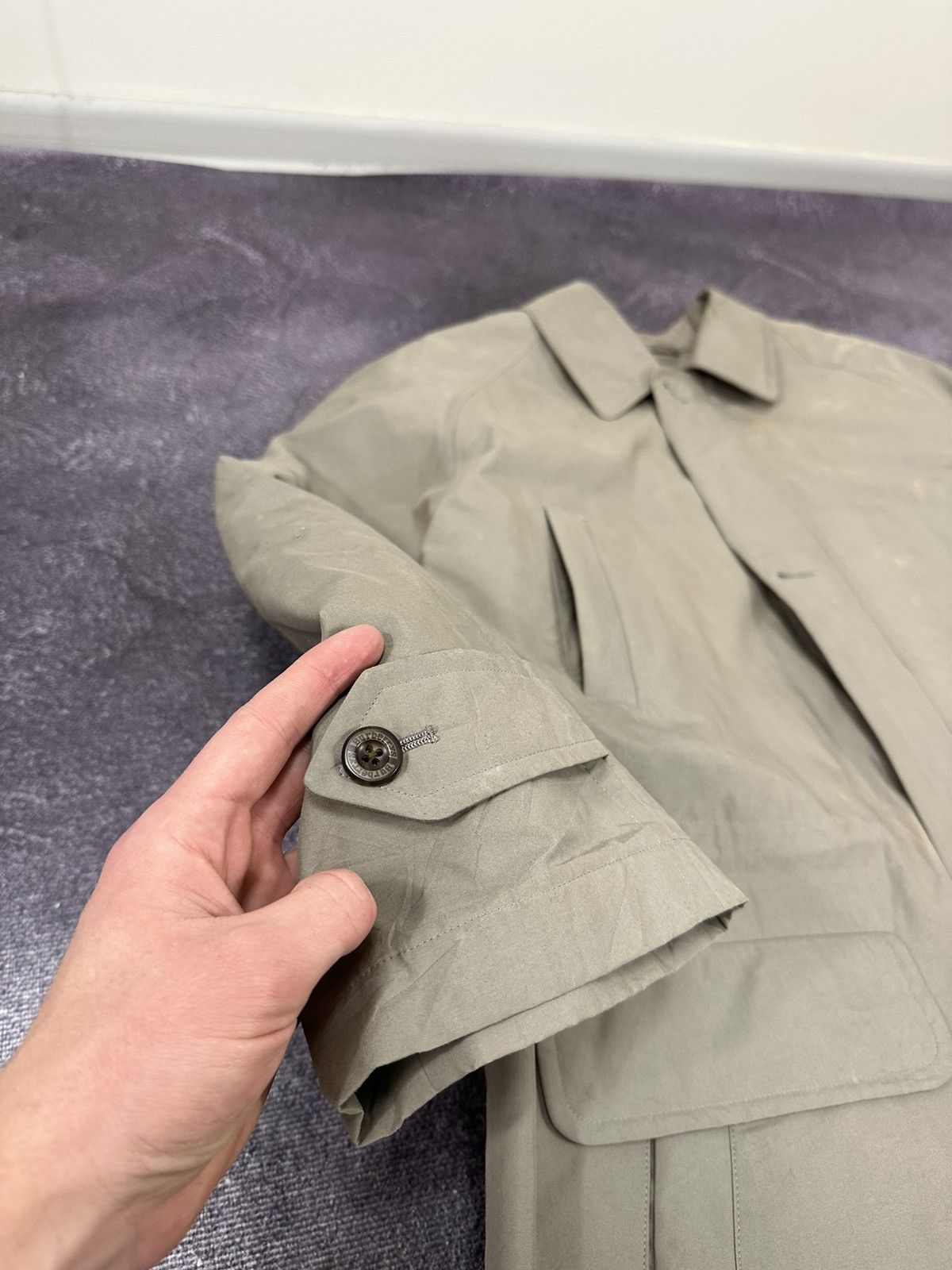 Burberry Vintage Burberry Nova Check Luxury Down Korean Parka Jacket Size US L / EU 52-54 / 3 - 8 Thumbnail