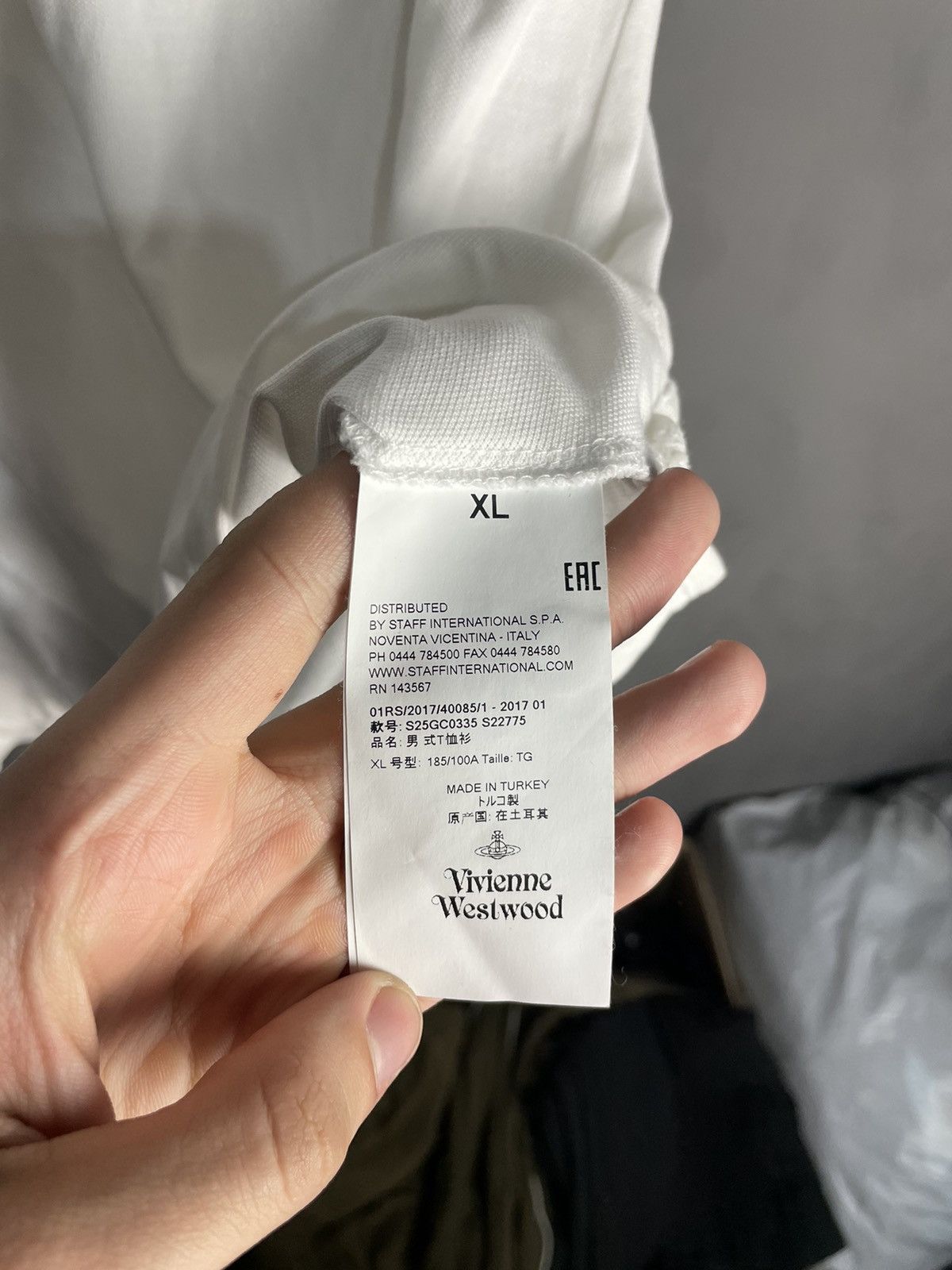 Vivienne Westwood Vintage Vivienne Westwood Polo Shirt Logo Orb Basic Y2K Size US XL / EU 56 / 4 - 7 Thumbnail